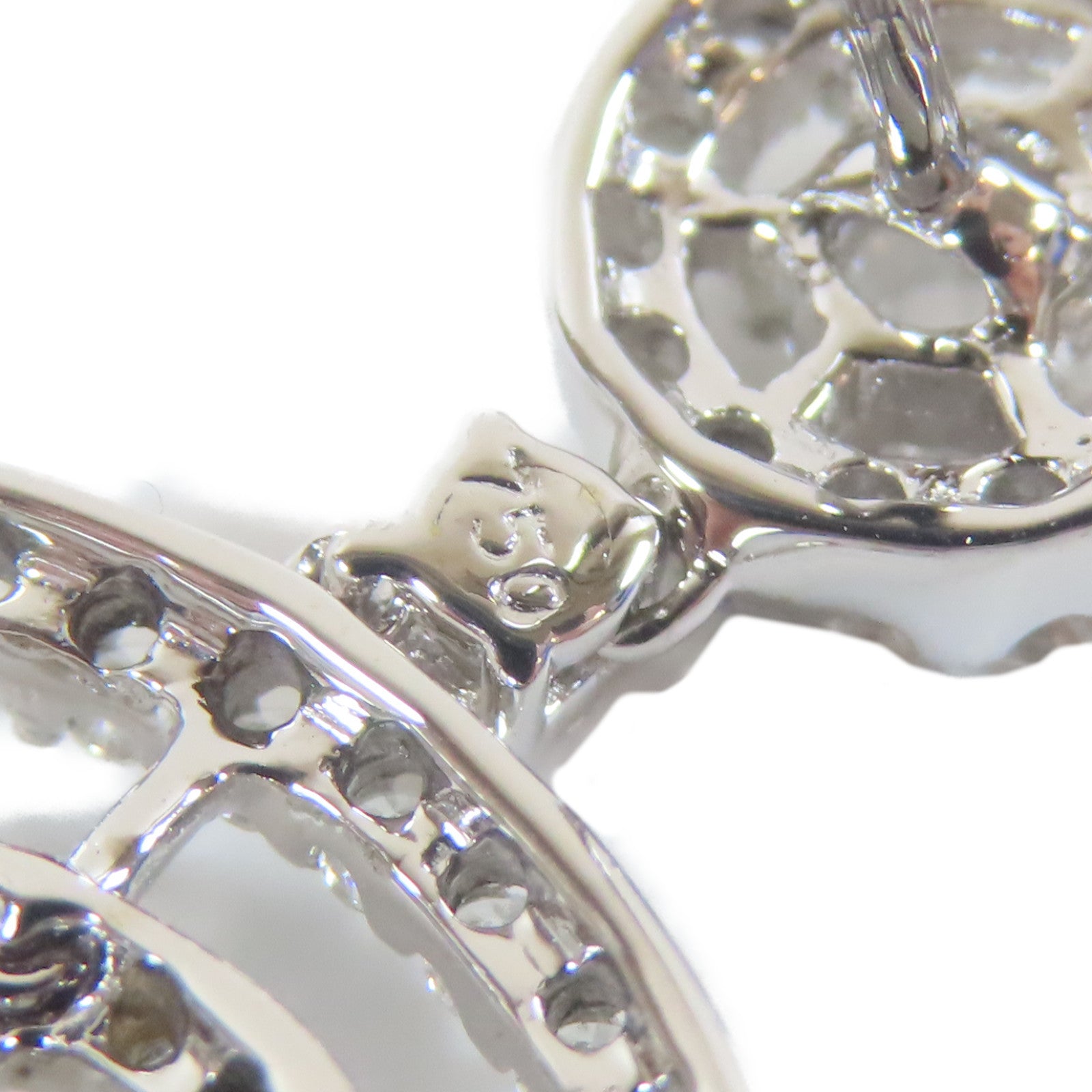 JEWELRY 18K白金Diamond Earrings9.3g鑽石耳環