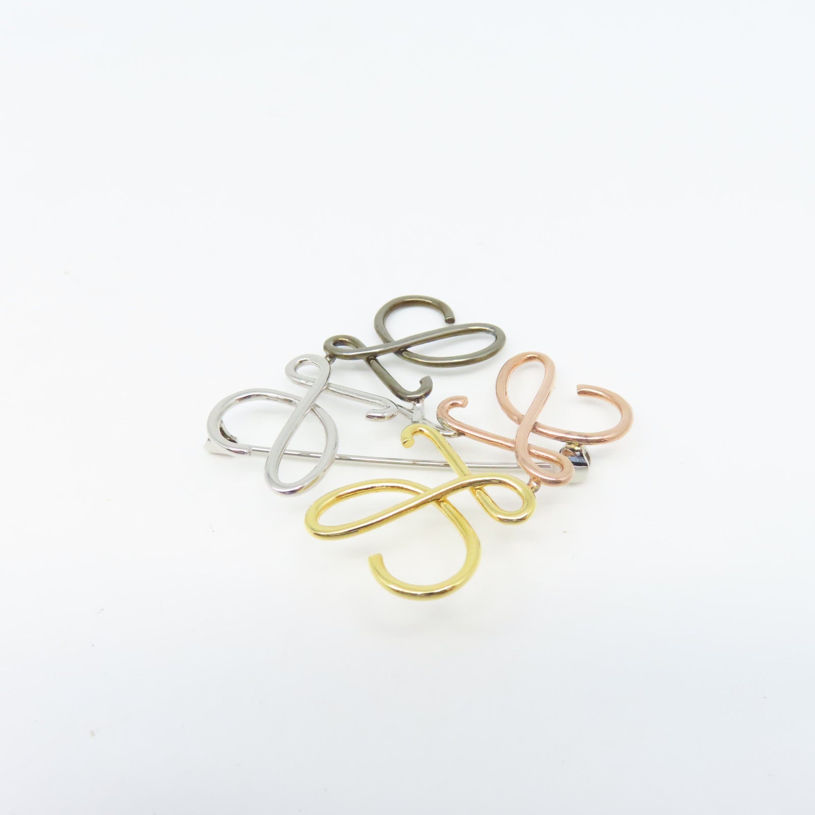 LOEWE 金屬Brooch胸針多色
