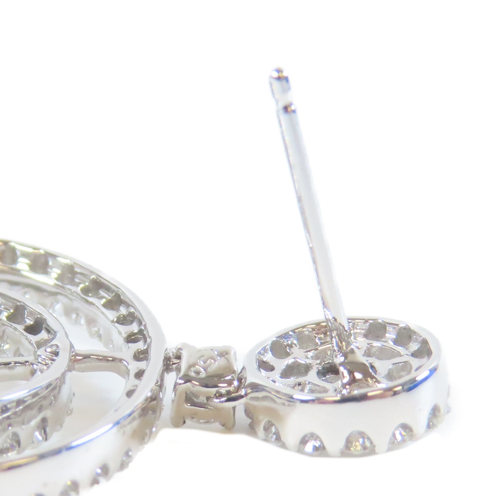 JEWELRY 18K白金Diamond Earrings9.3g鑽石耳環