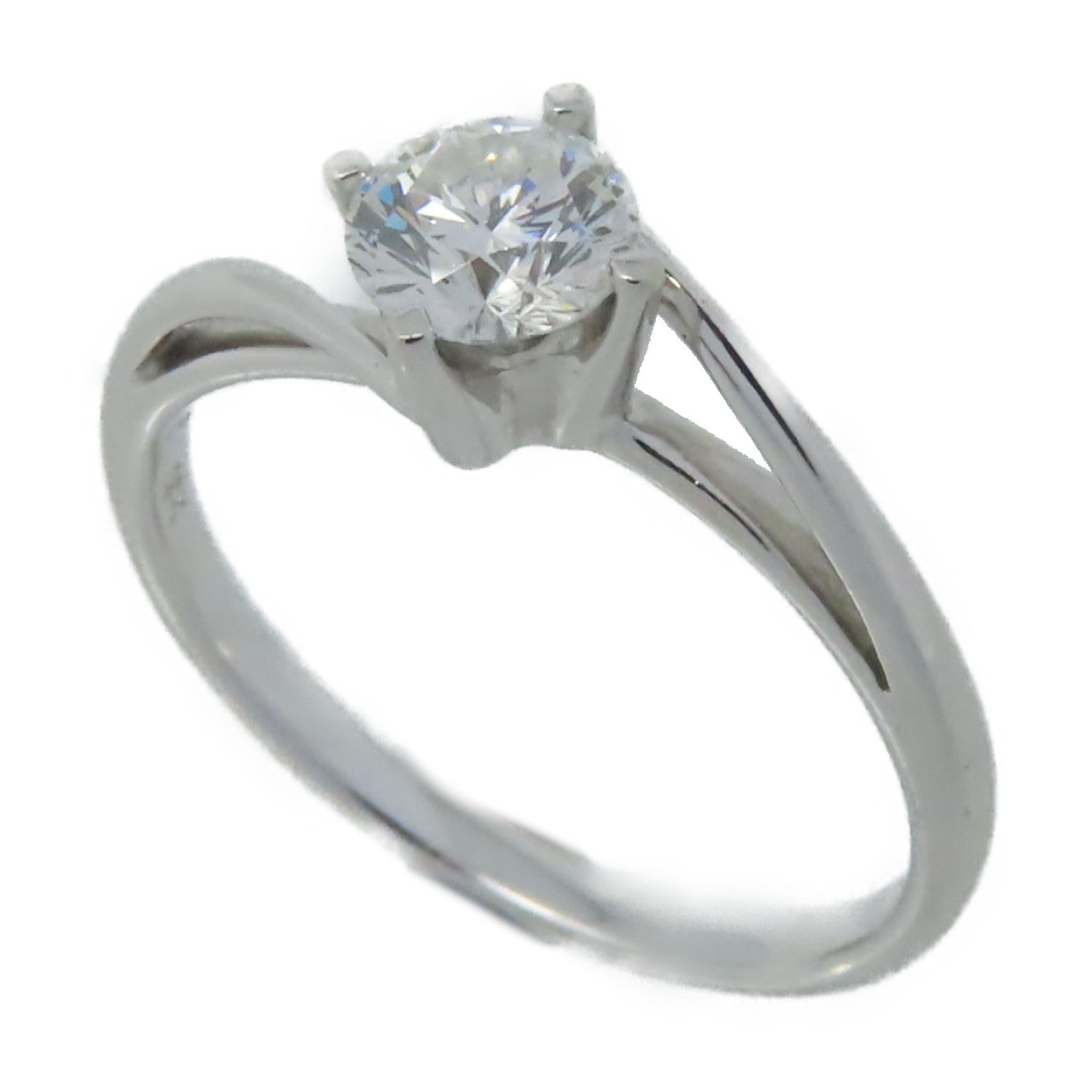JEWELRY 18K白金/0.42ct鑽石Diamond Ring戒指US#5