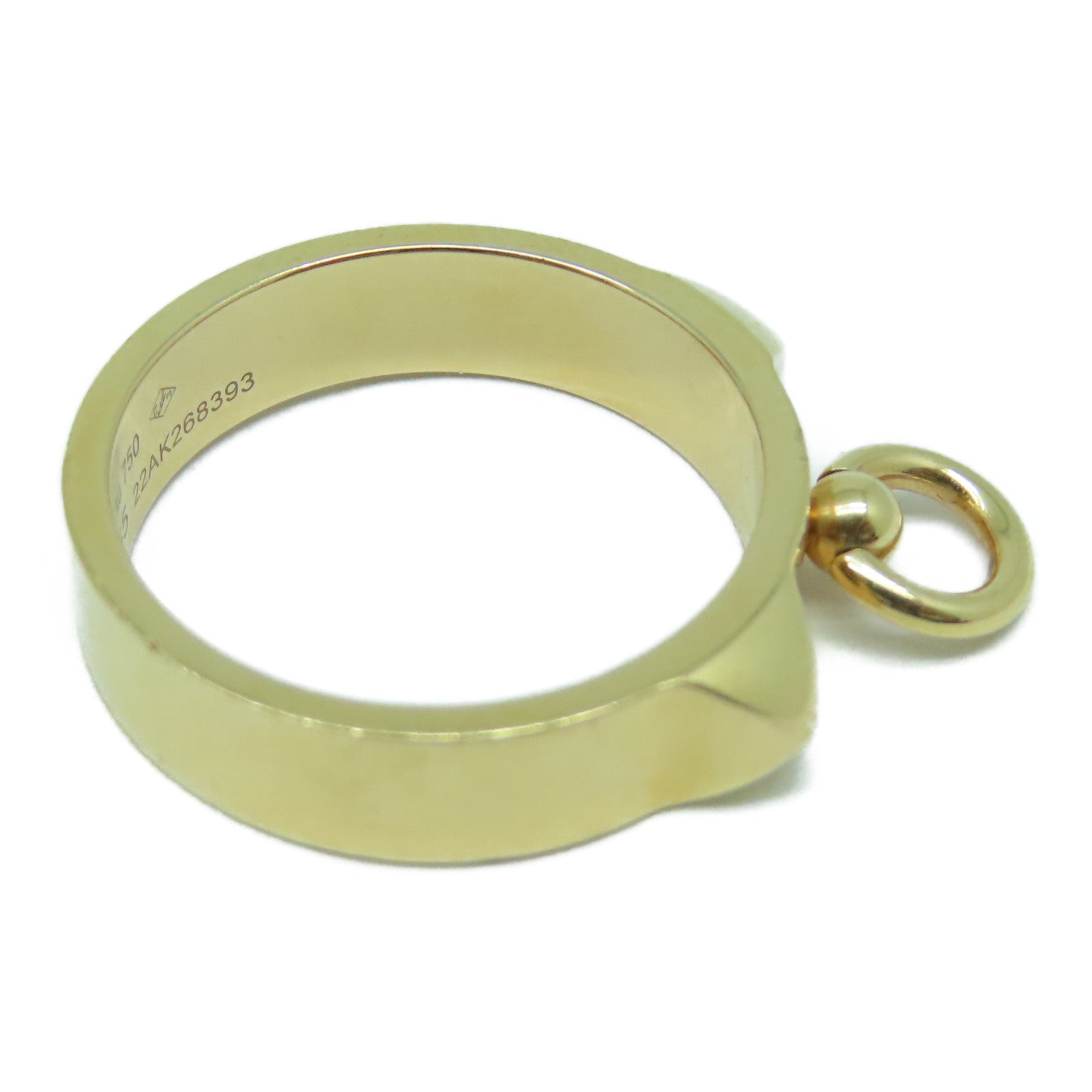 HERMES 18K黃金CDC Ring戒指US#7