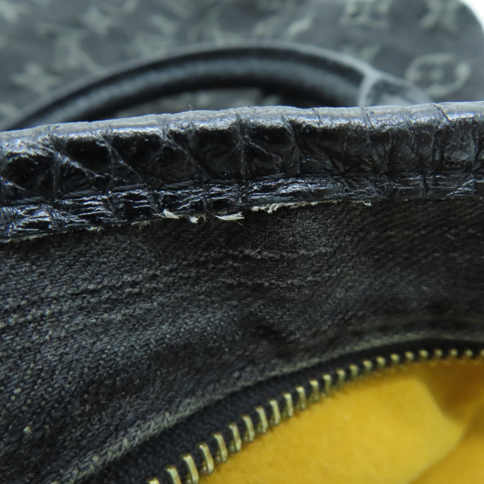 LOUIS VUITTON 【激減優惠】Monogram Denim Neo Cabby MM金扣手挽肩背兩用袋黑色