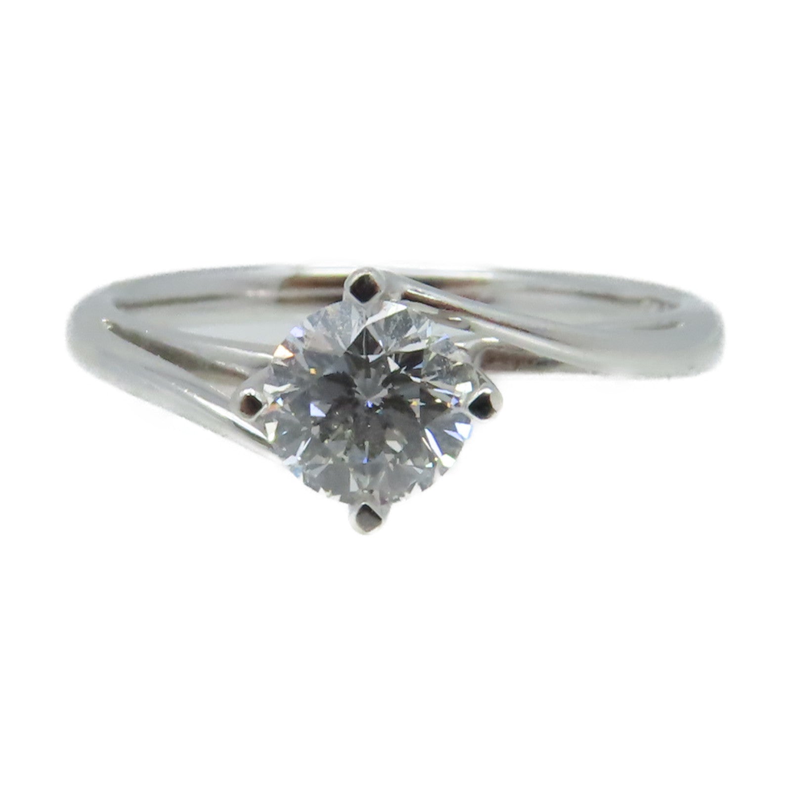 JEWELRY 18K白金/0.42ct鑽石Diamond Ring戒指US#5