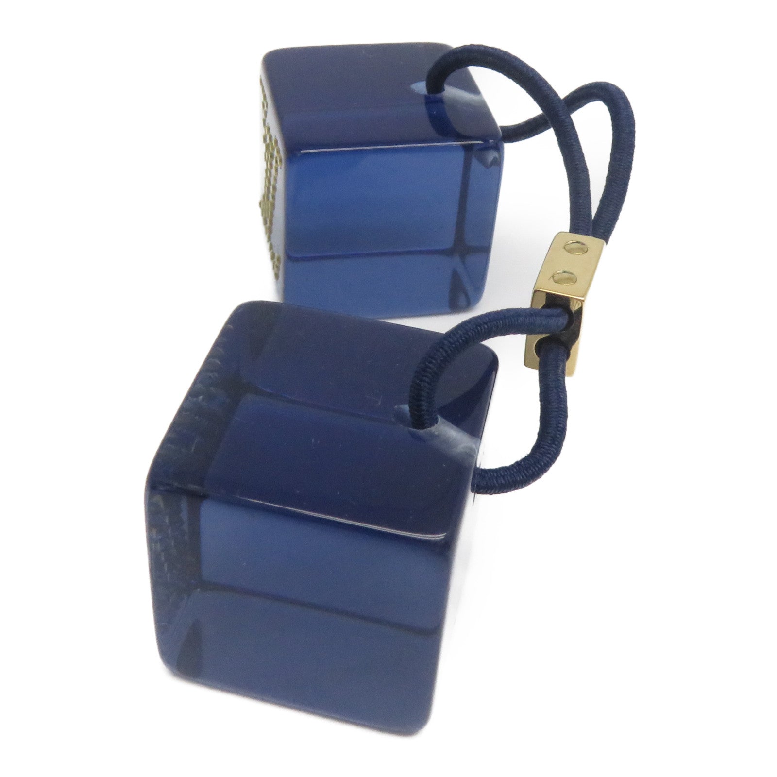 LOUIS VUITTON 【激減優惠】PVC Hair Cube金扣髮圈半透明藍色