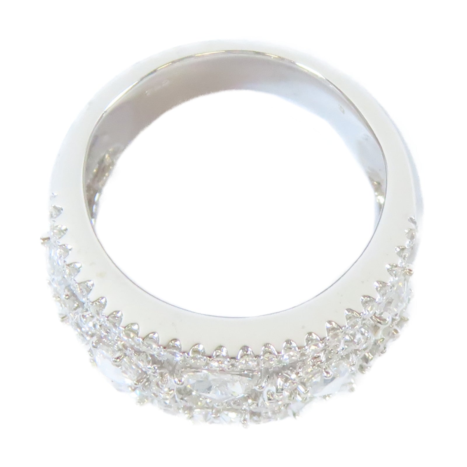 JEWELRY 18K白金Diamond Ring11.3g鑽石戒指US#6.25