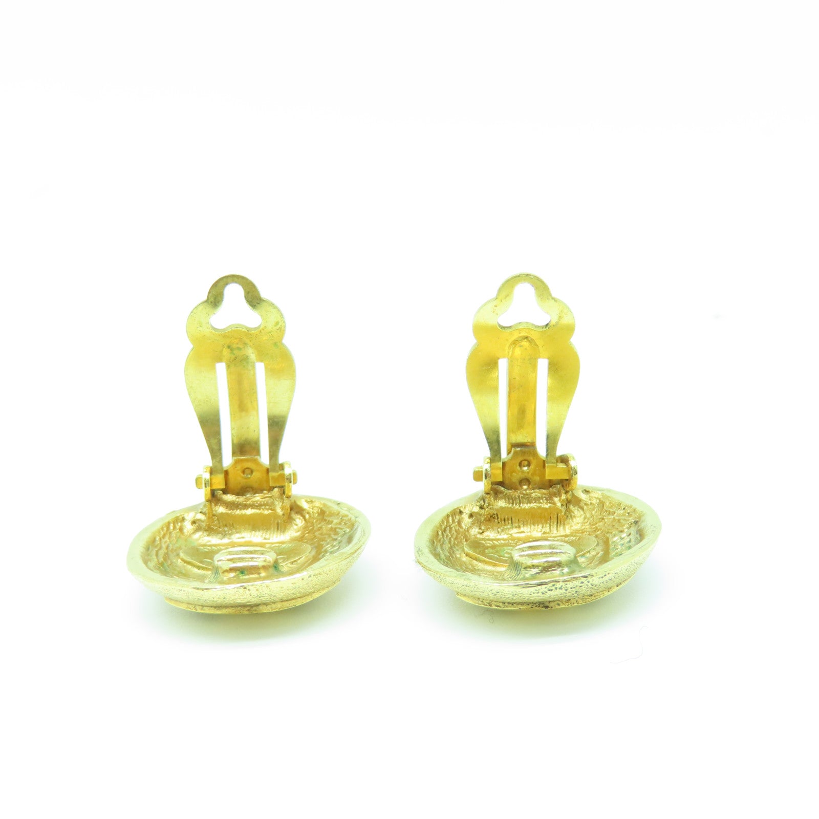 CHANEL 金屬Earrings耳環金色