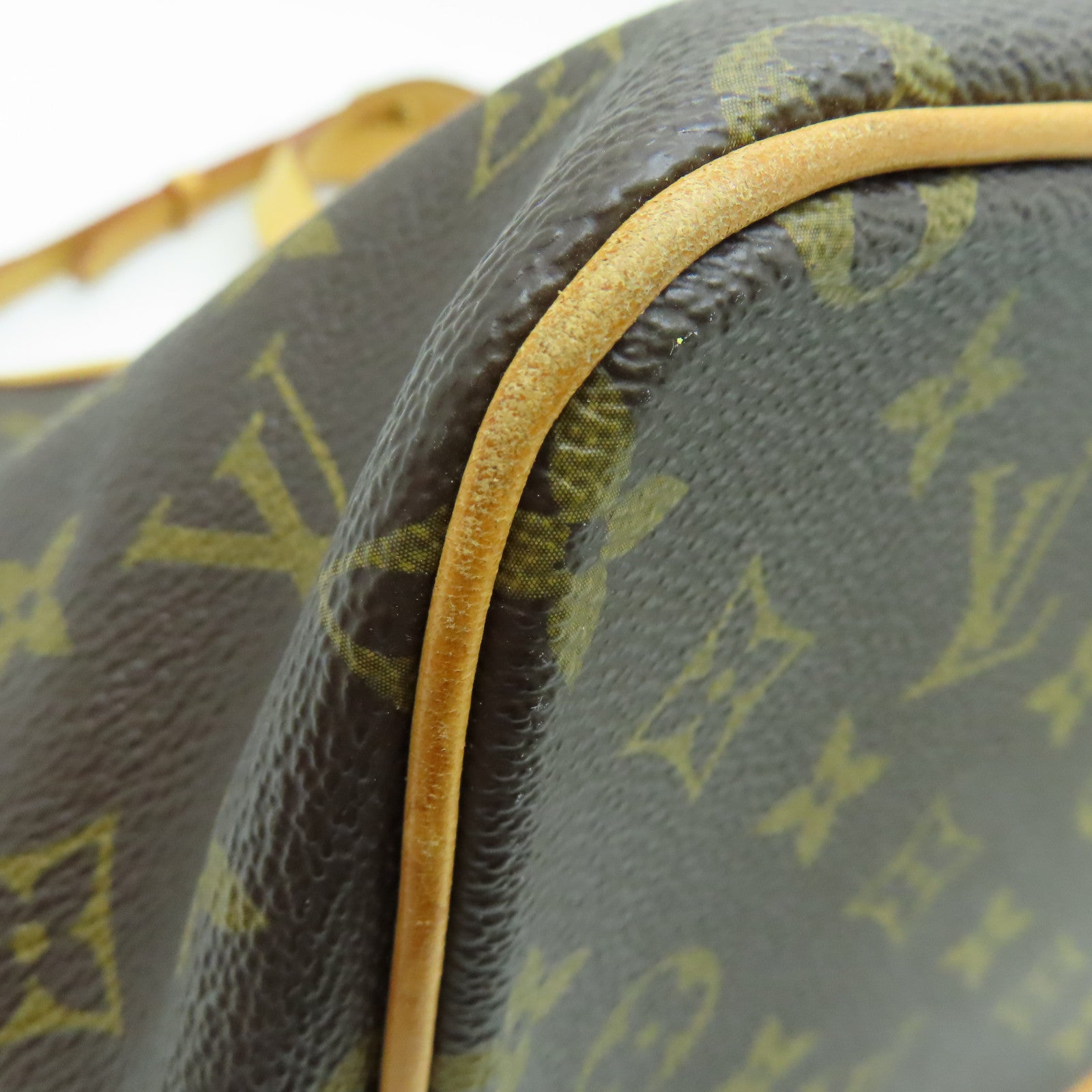 LOUIS VUITTON Monogram Palermo PM金扣手挽肩背兩用袋啡色