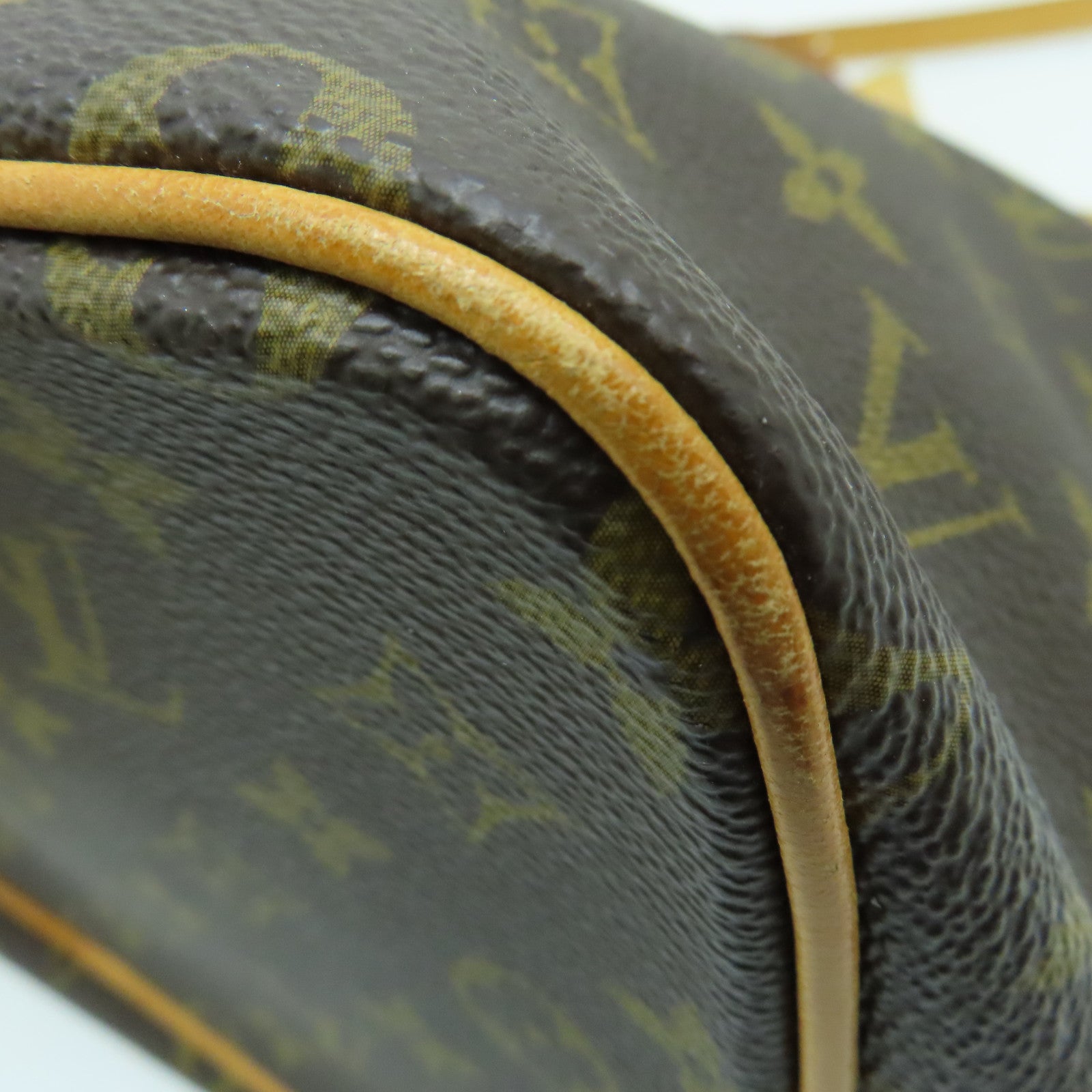 LOUIS VUITTON Monogram Palermo PM金扣手挽肩背兩用袋啡色