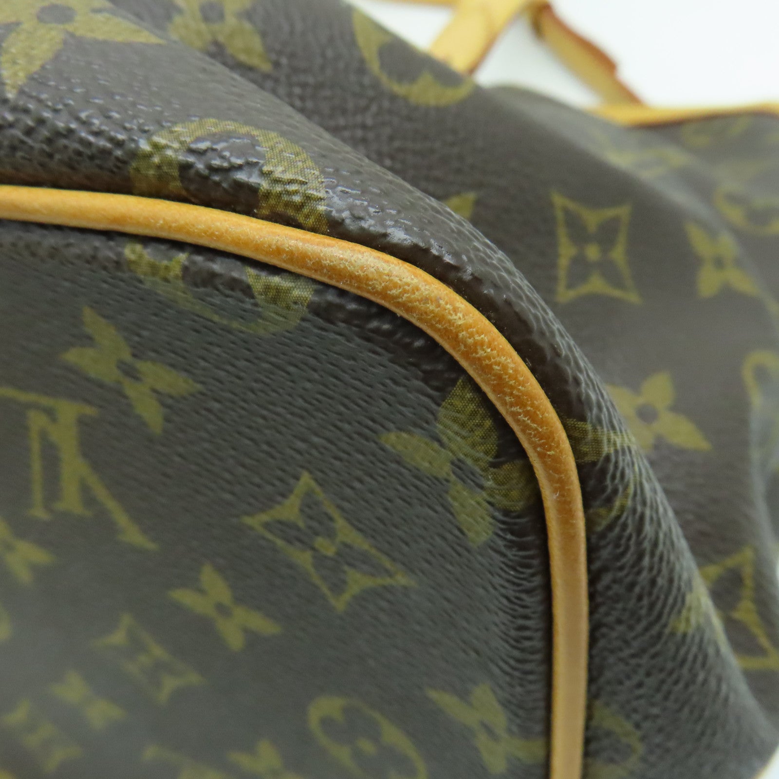 LOUIS VUITTON Monogram Palermo PM金扣手挽肩背兩用袋啡色