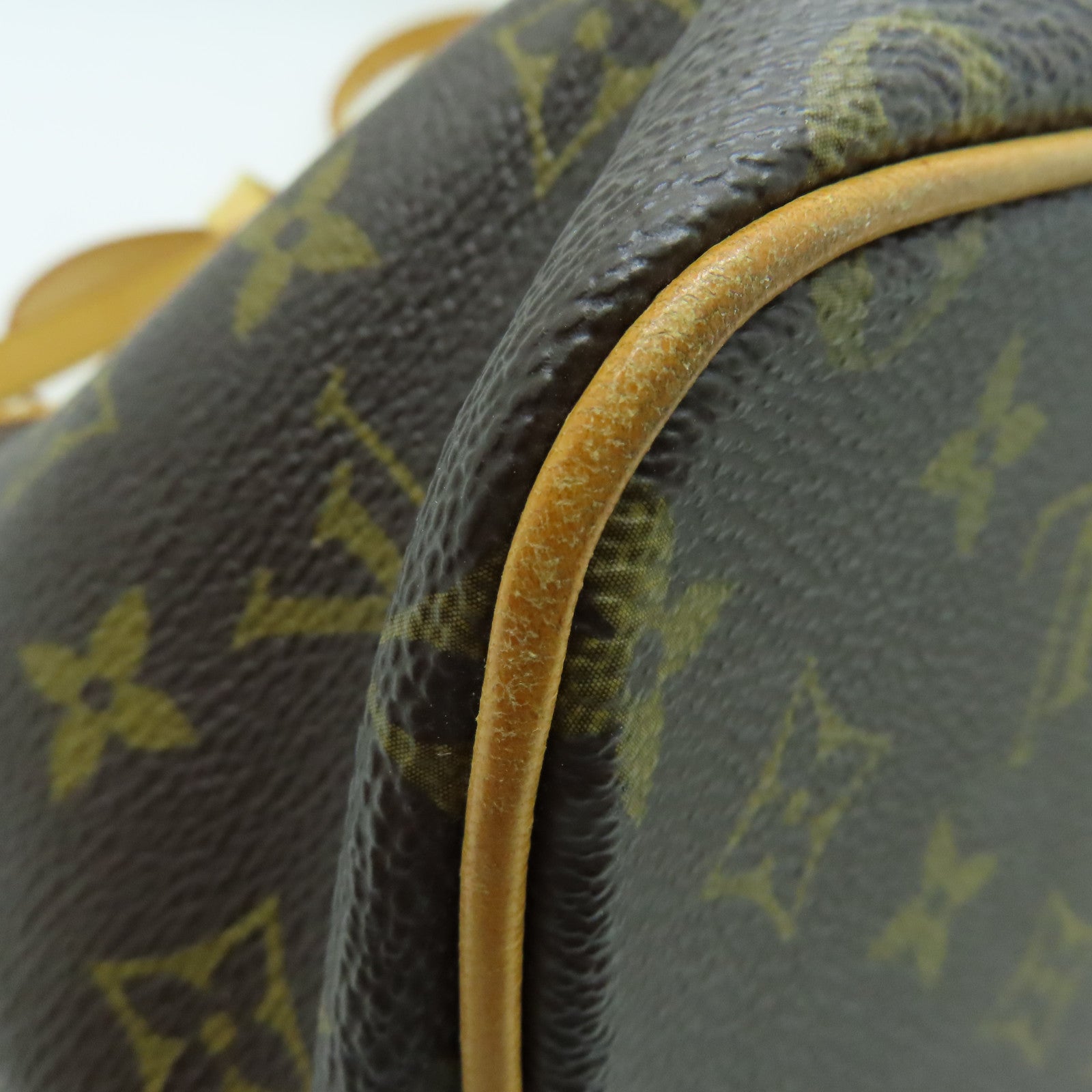 LOUIS VUITTON Monogram Palermo PM金扣手挽肩背兩用袋啡色