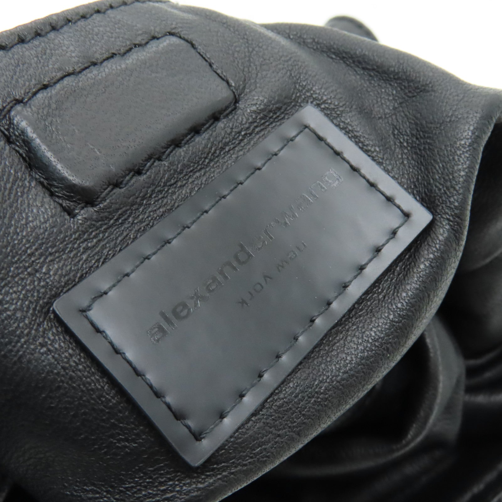 Alexander Wang PVC/皮革Handbag手挽袋黒色/彩色