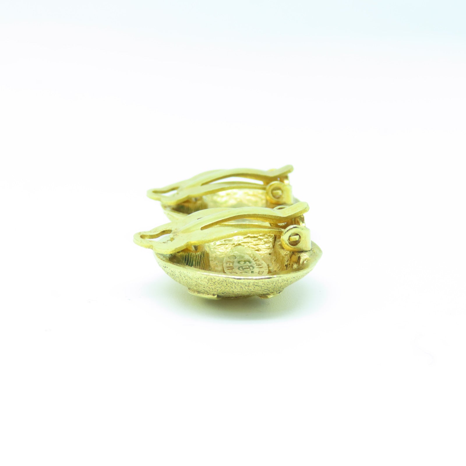 CHANEL 金屬Earrings耳環金色