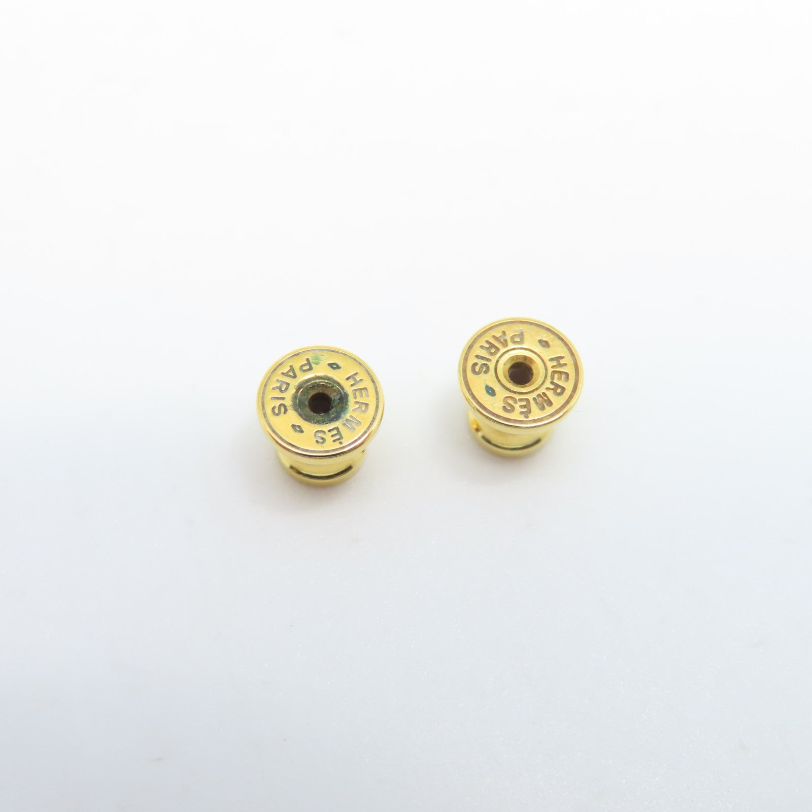 HERMES 【激減優惠】金屬Pop H Earrings耳環紅色/金色