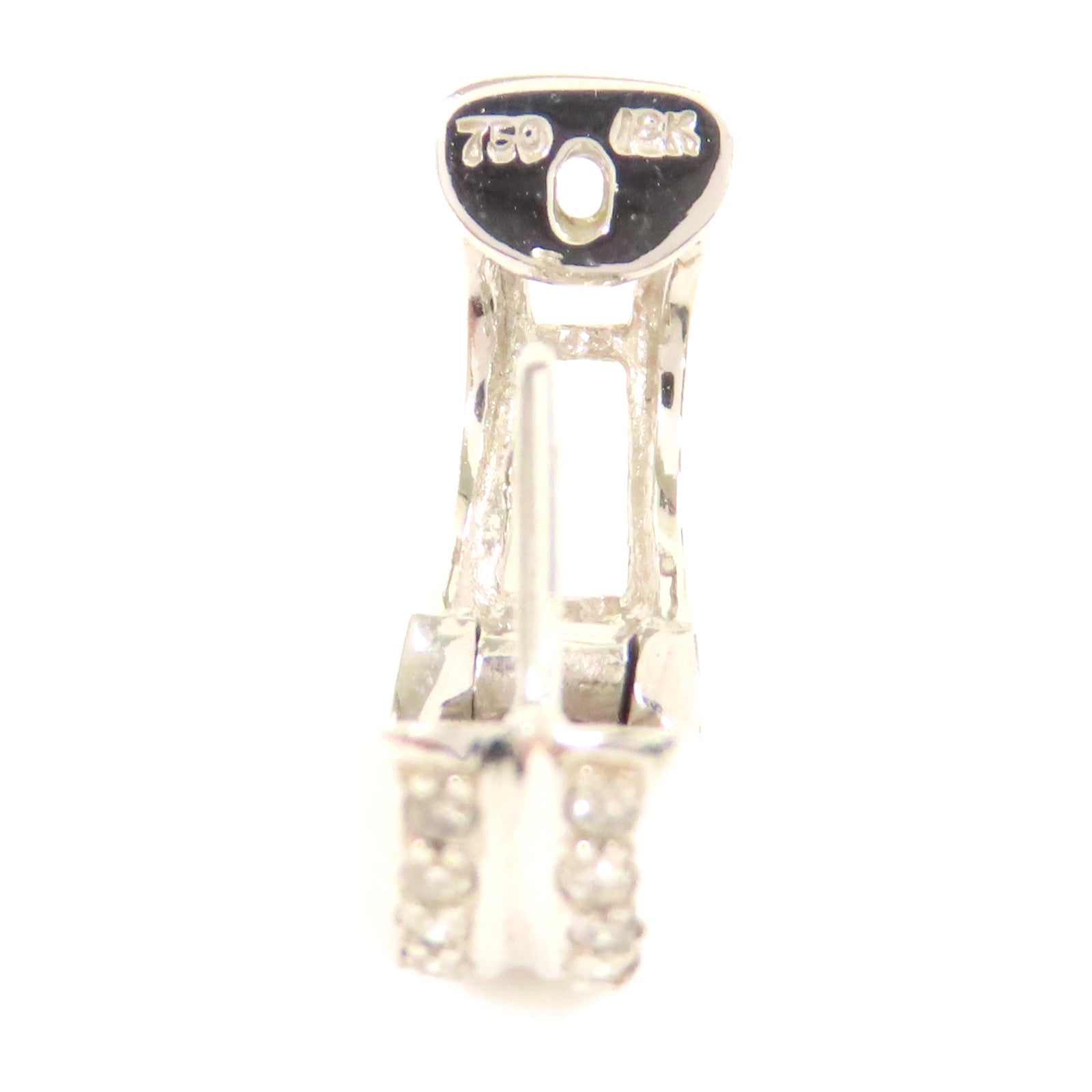 JEWELRY 18K白金Diamond Earrings鑽石耳環
