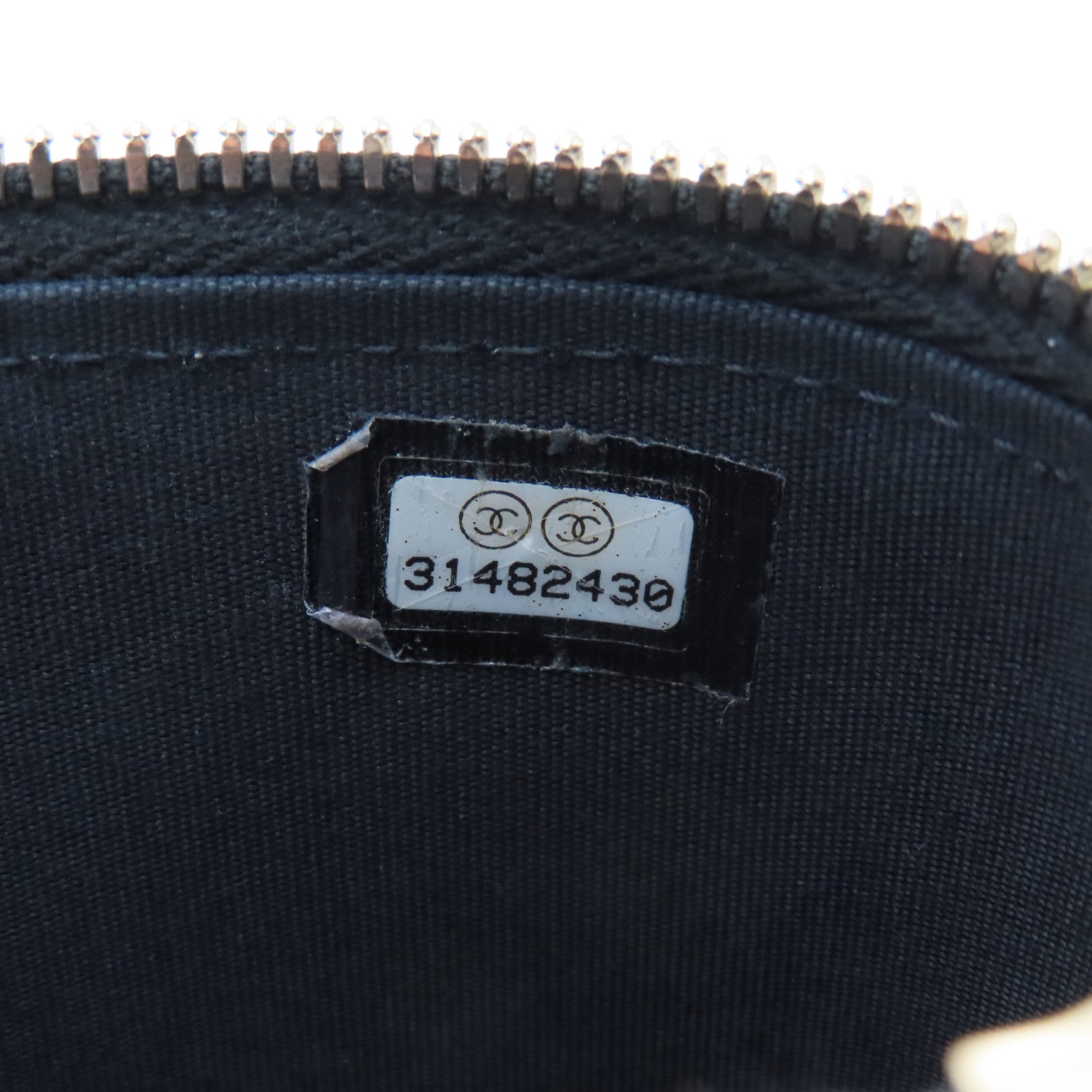 CHANEL 菱格羊皮皮革Chain Shoulder金扣鏈帶肩背袋黑色