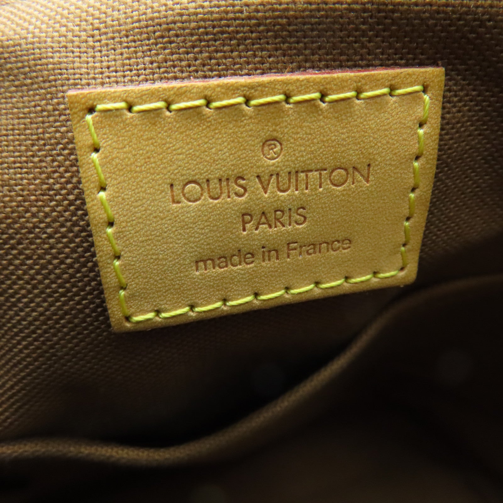 LOUIS VUITTON Monogram Palermo PM金扣手挽肩背兩用袋啡色