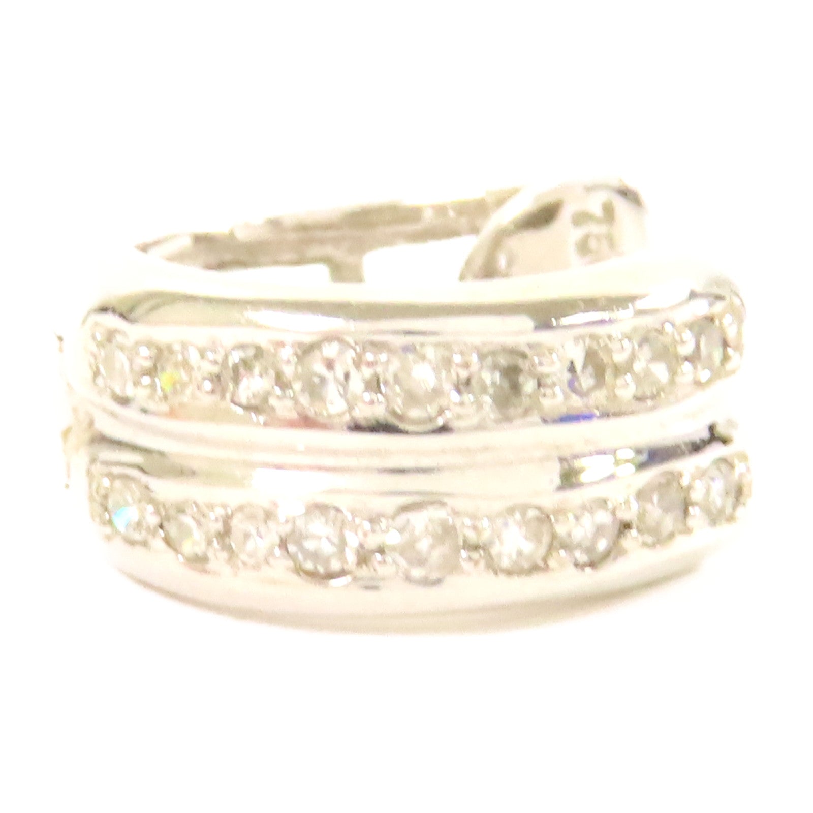 JEWELRY 18K白金Diamond Earrings鑽石耳環