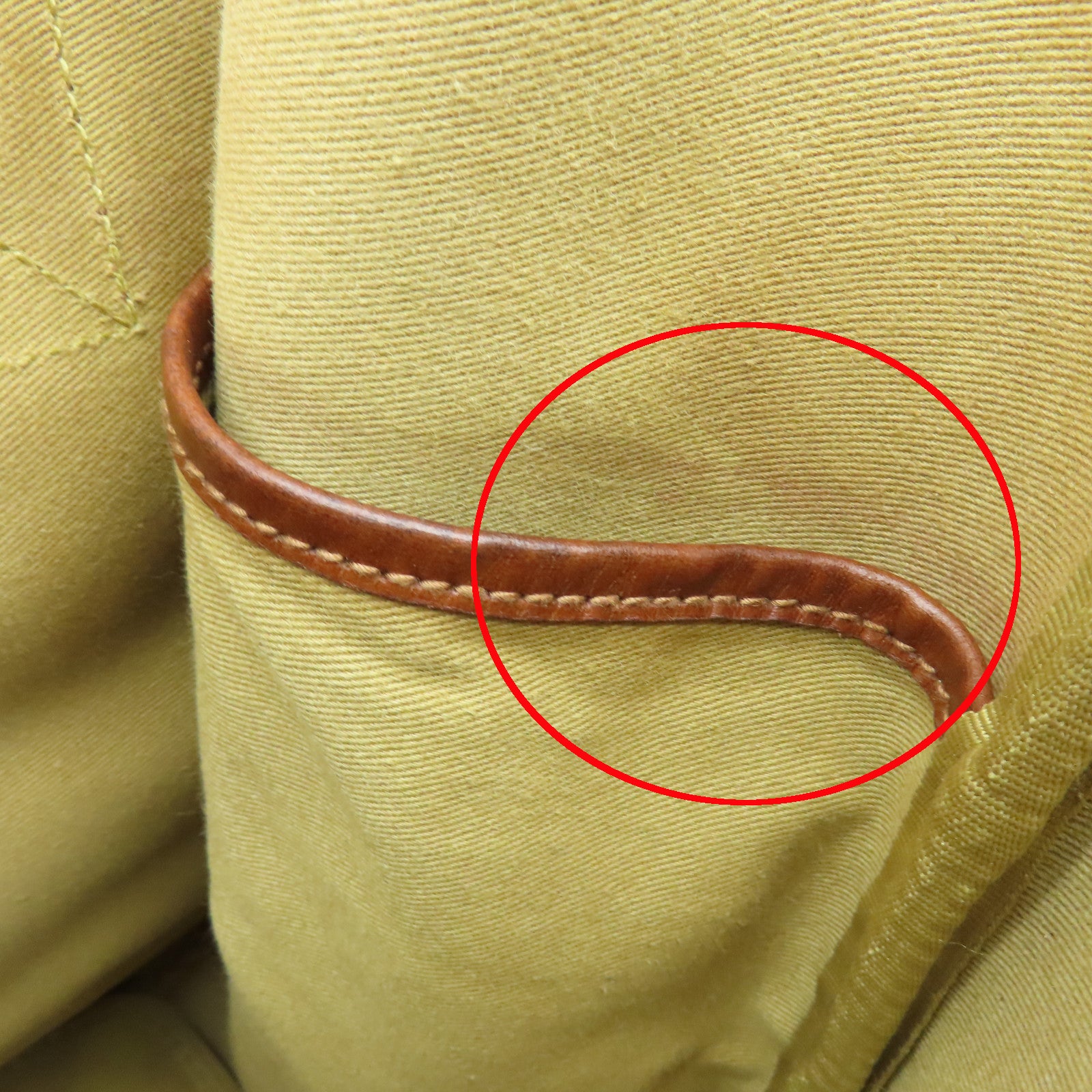 RALPH LAUREN Coated Canvas Tote Bag Brown