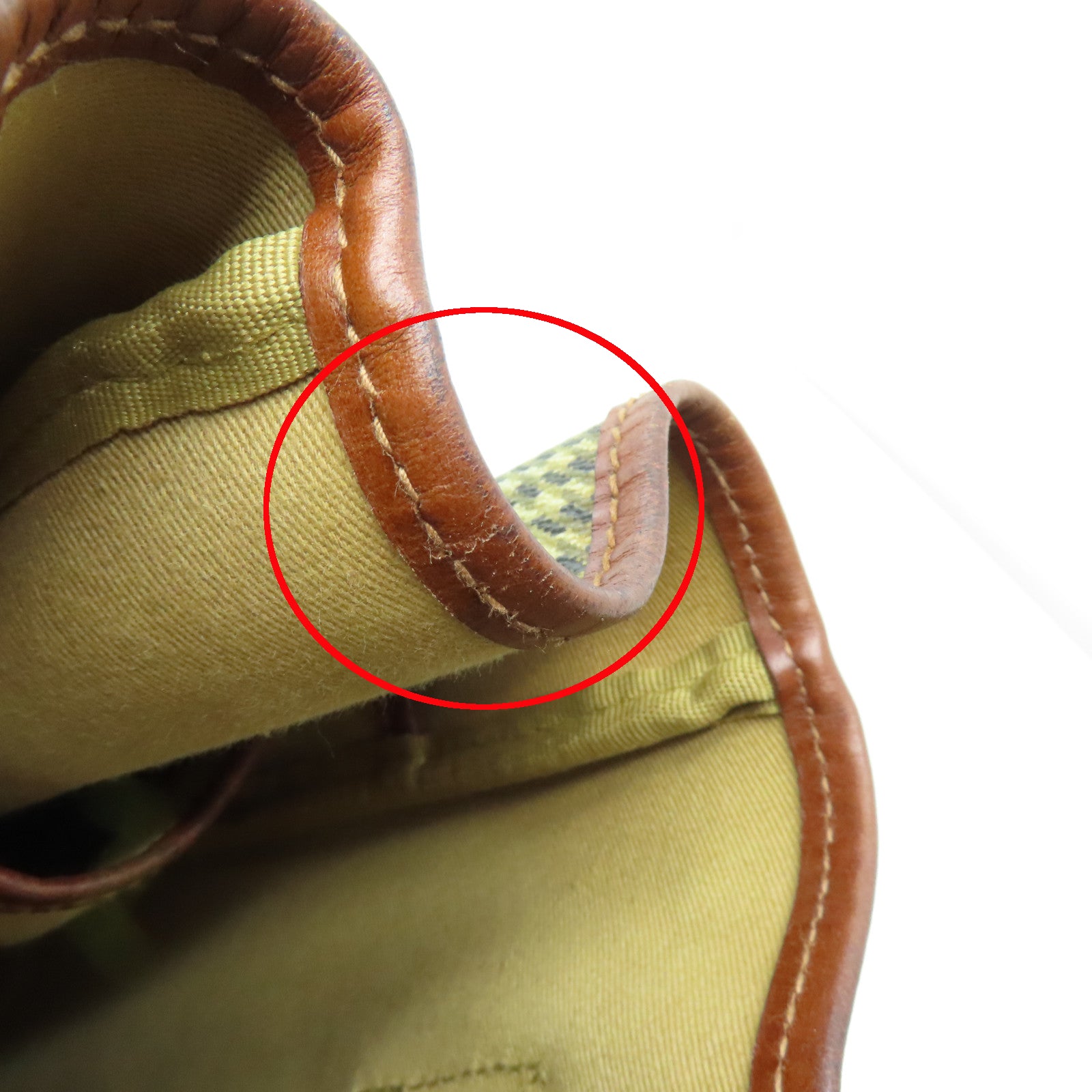 RALPH LAUREN Coated Canvas Tote Bag Brown