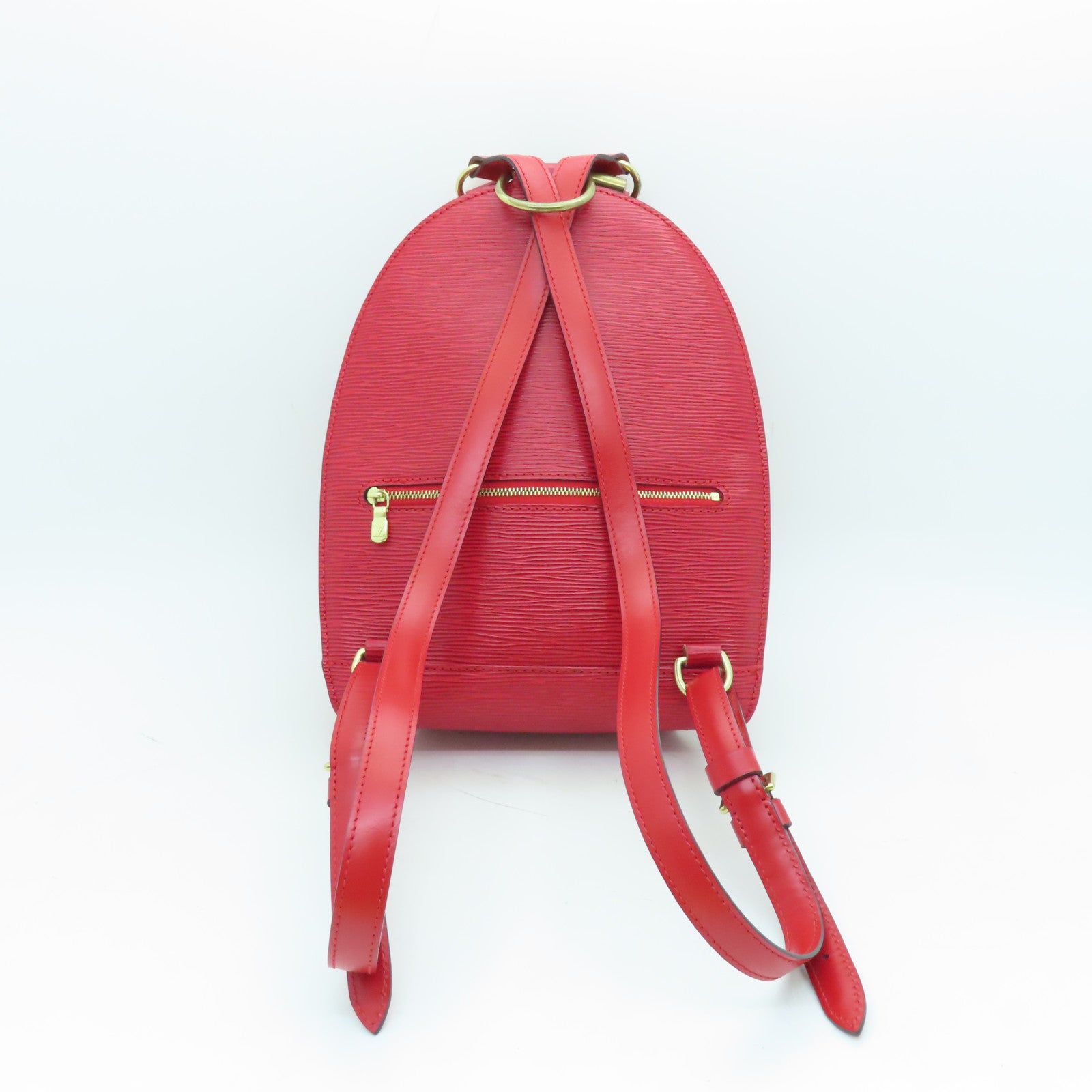 Red louis sales vuitton backpack