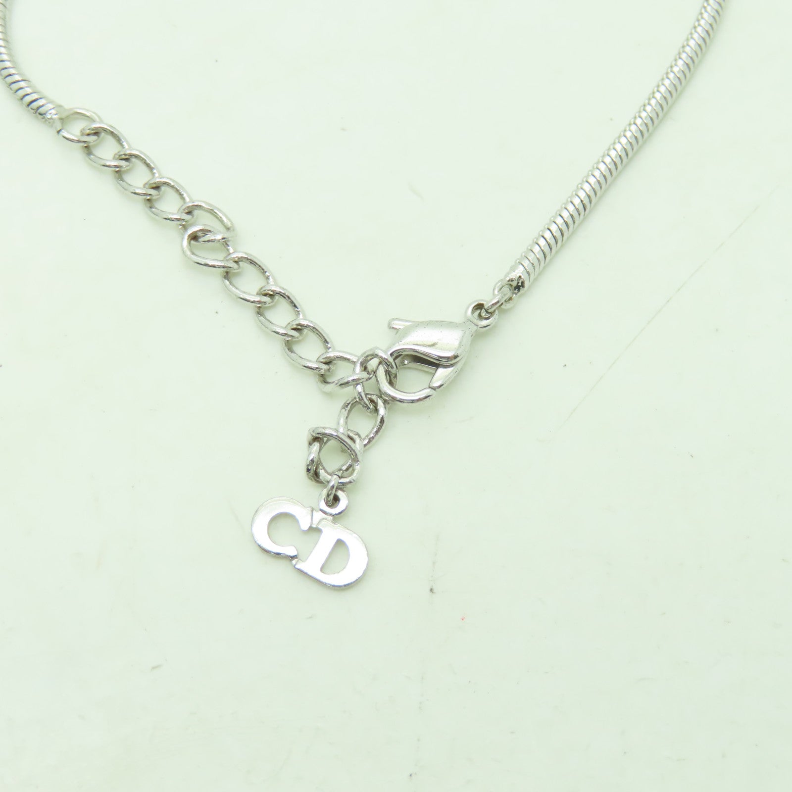 Dior 金屬Bracelet手鏈銀色#20.5cm