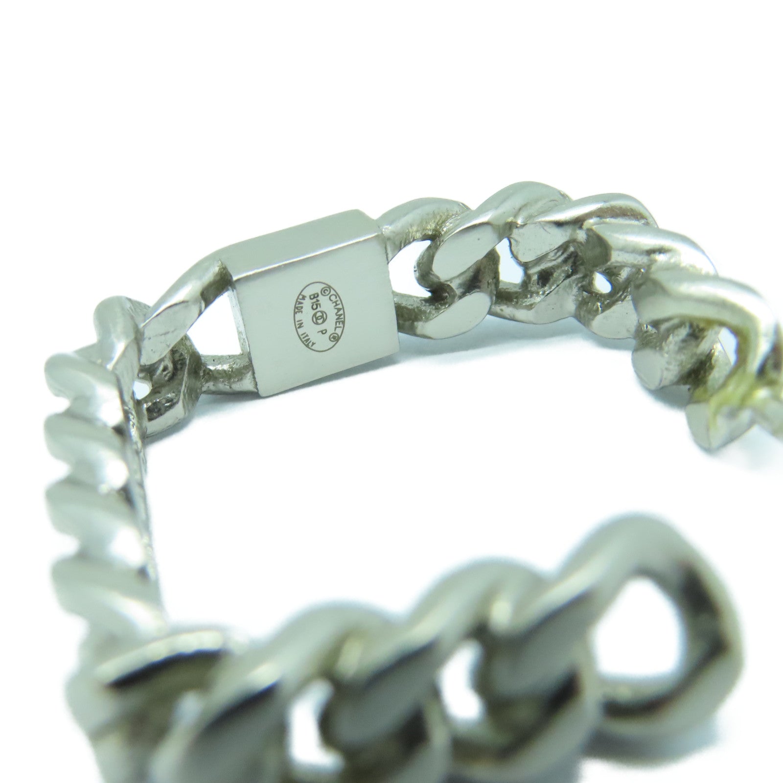 CHANEL 金屬Earrings耳環銀色