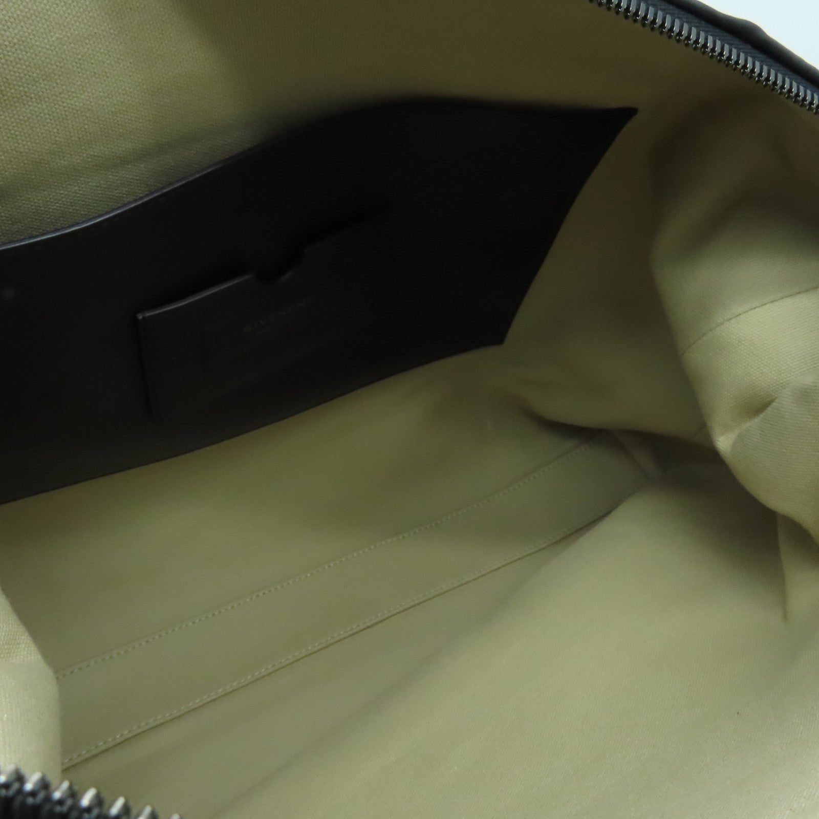 GIVENCHY Canvas/Leather Large Soft Antigona Tote Silver Buckle Handle Shoulder Bag Black/Multicolor