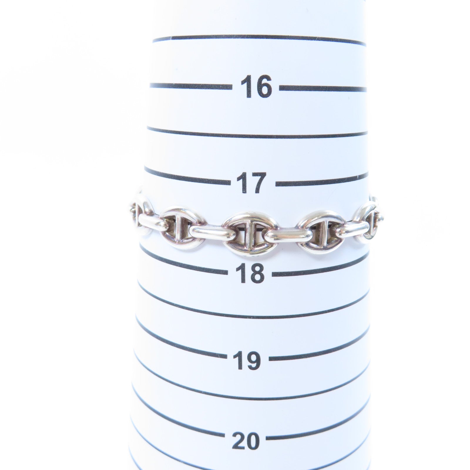 HERMES 925純銀Chaine d'ancre Enchainee手鐲