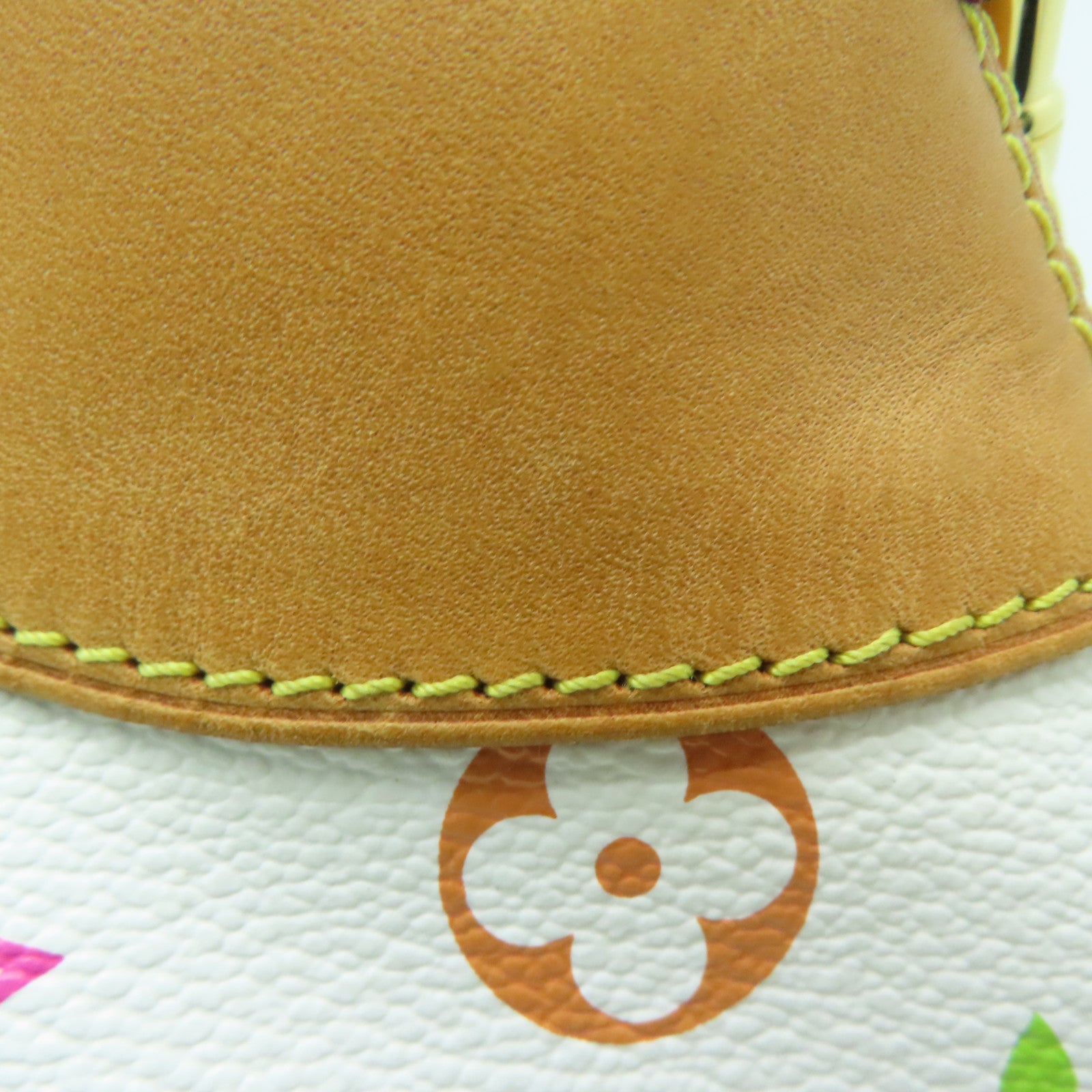 LOUIS VUITTON Monogram Multicolore Judy MM金扣手挽肩背兩用袋白色/彩色