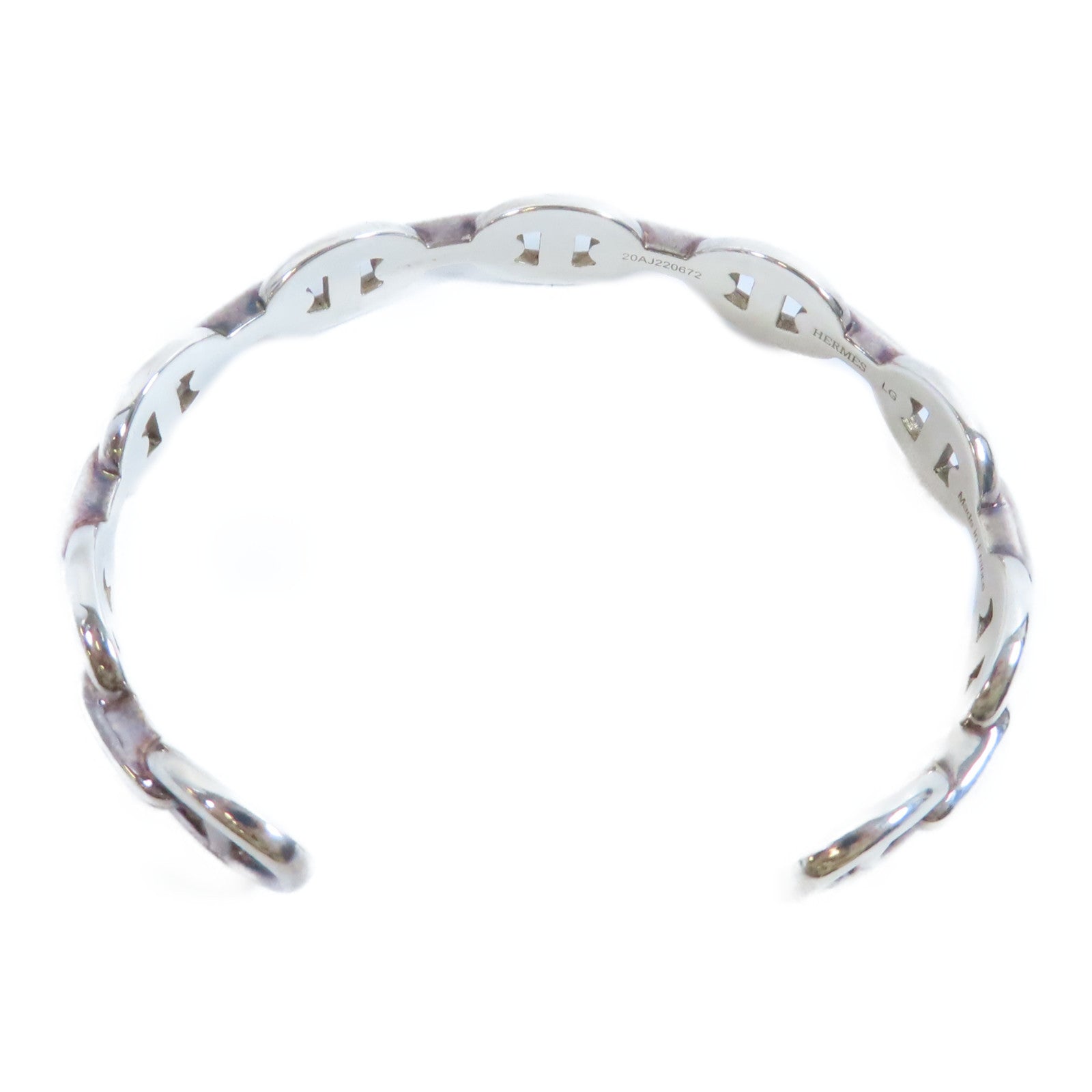 HERMES 925純銀Chaine d'ancre Enchainee手鐲