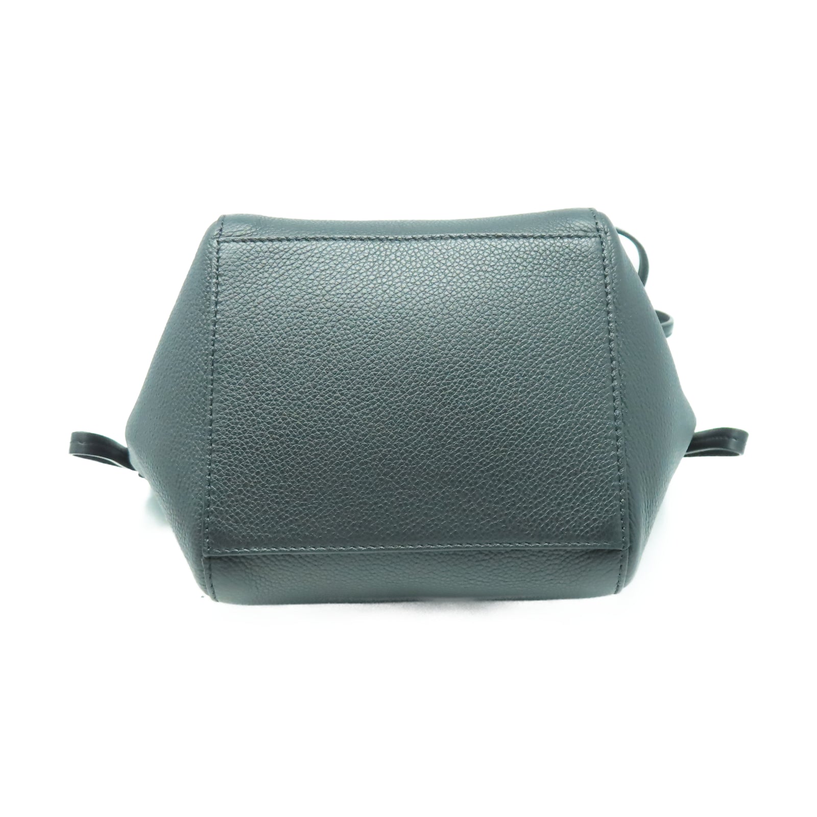FENDI 牛皮皮革Origami金扣肩背袋黑色