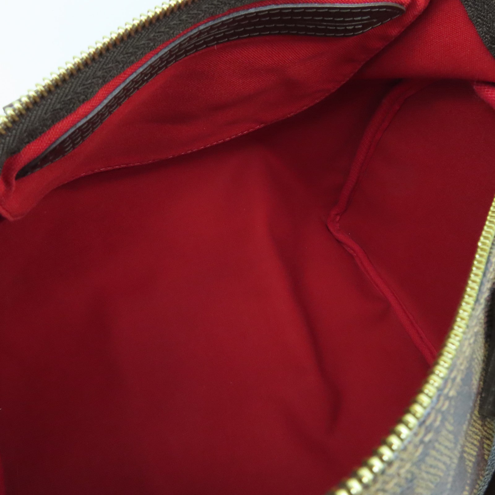 LOUIS VUITTON Damier Speedy 30金扣手挽袋啡色