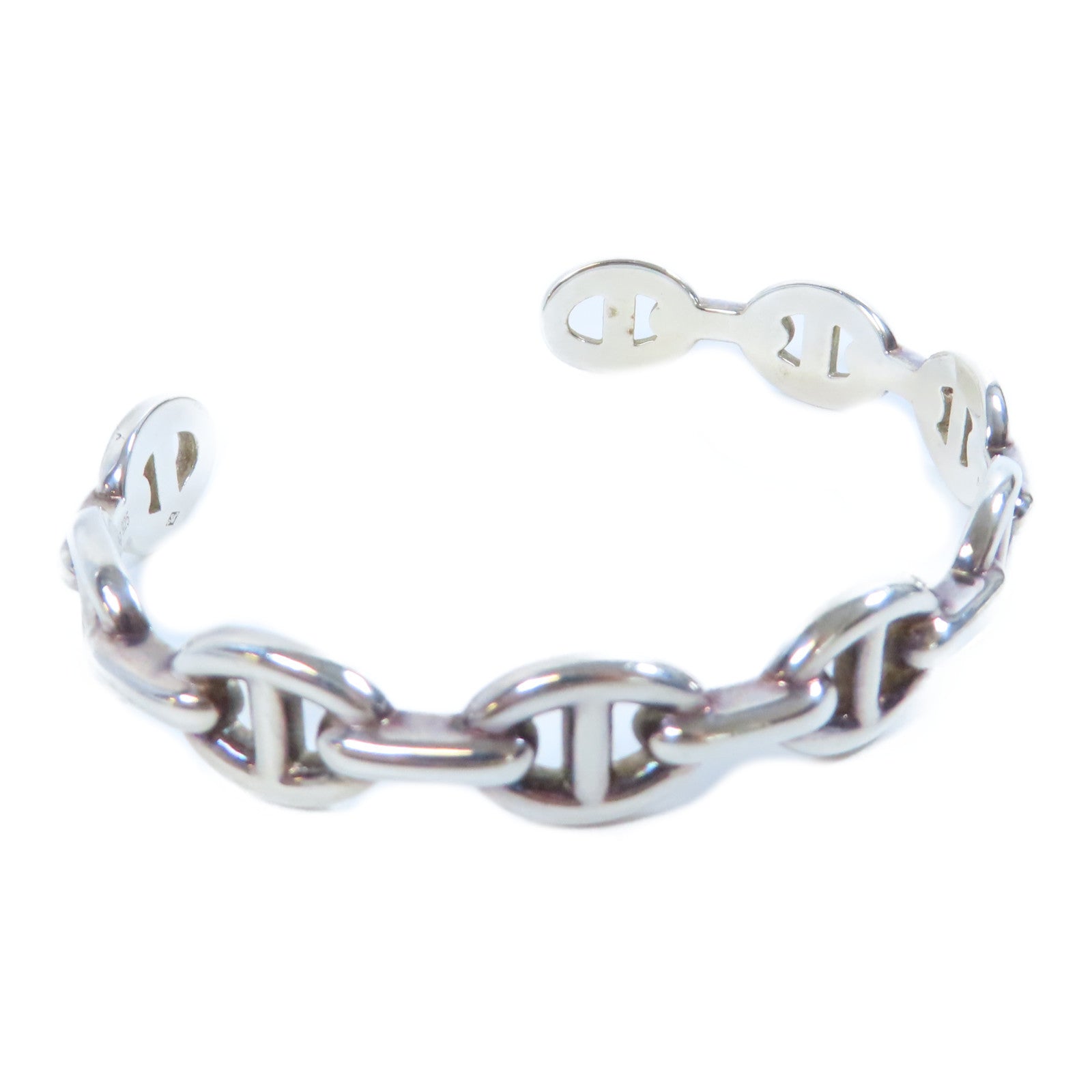 HERMES 925純銀Chaine d'ancre Enchainee手鐲
