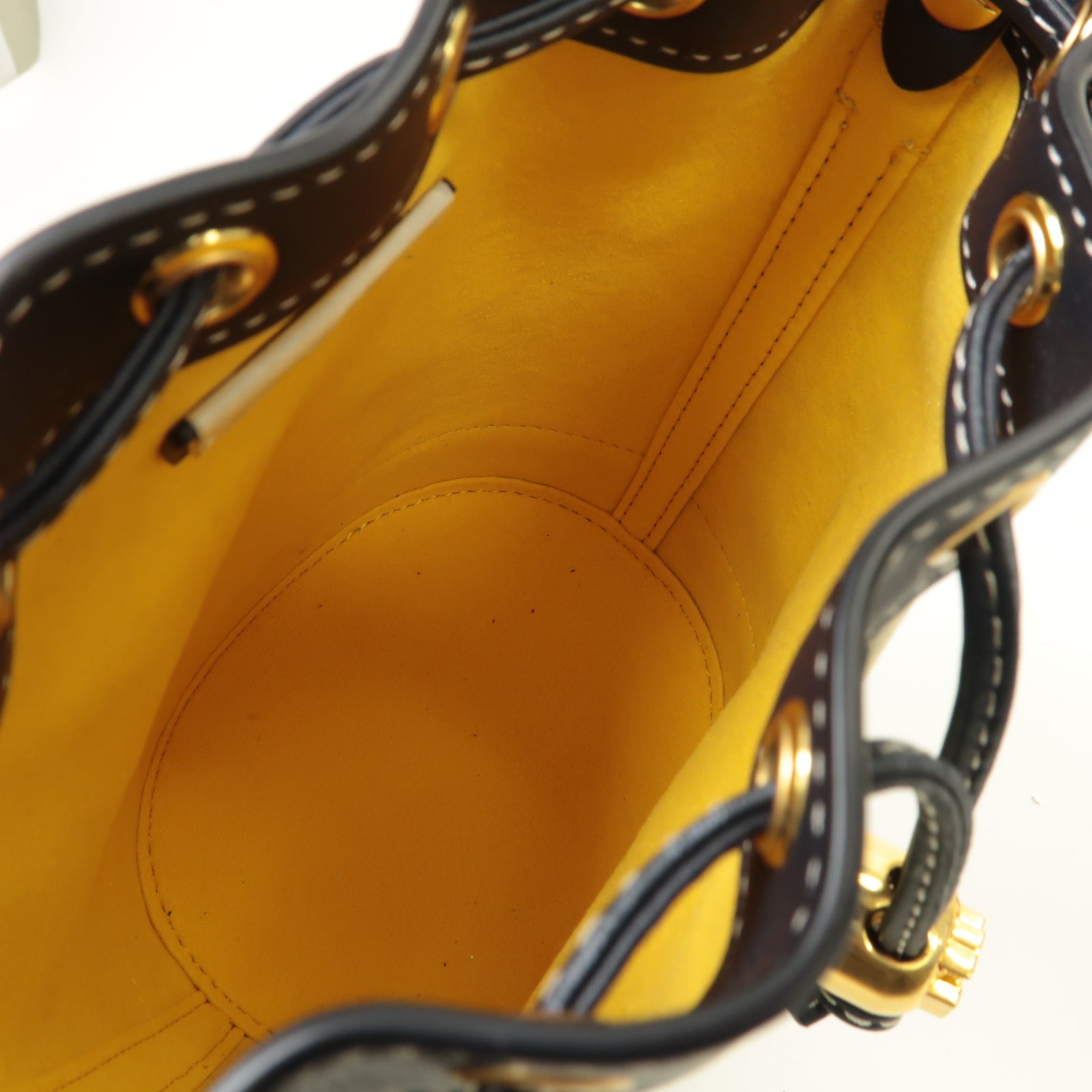 Tory Burch 帆布Shoulder Bag金扣手挽肩背兩用袋藍色