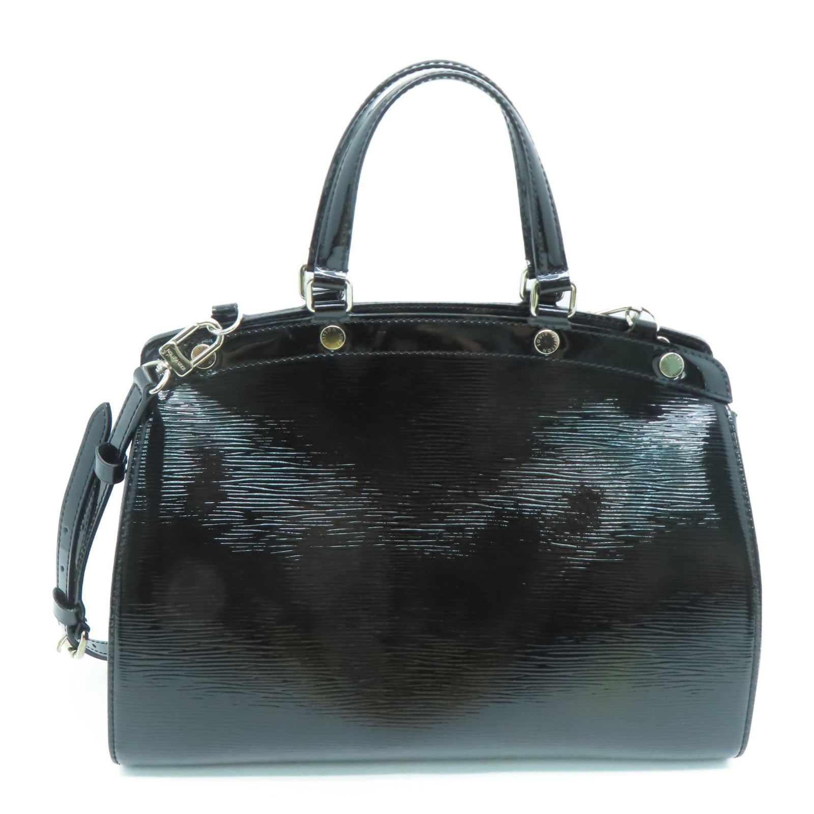Black shiny louis vuitton bag online