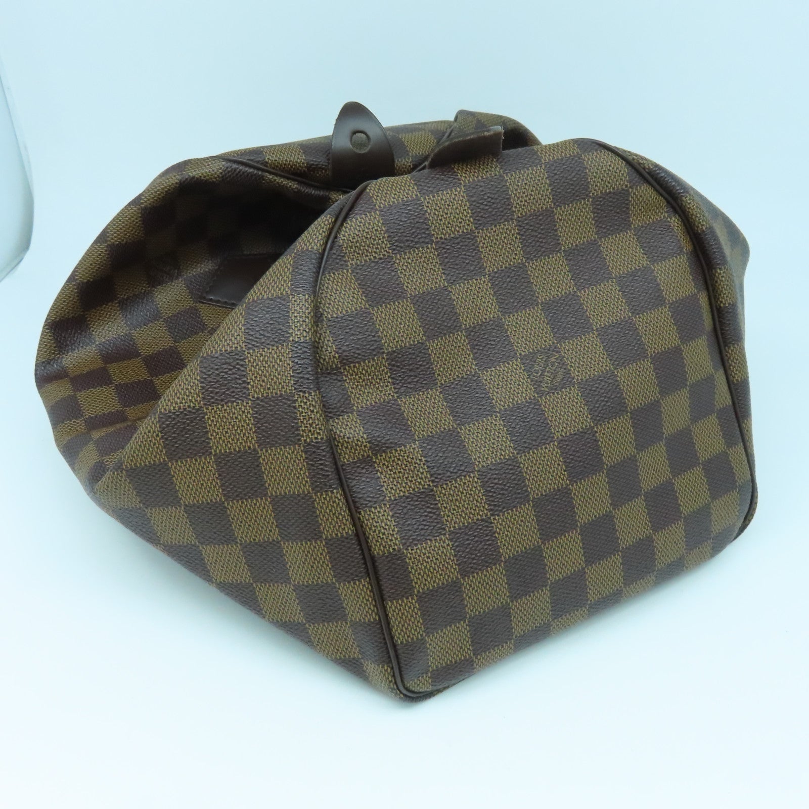 LOUIS VUITTON Damier Speedy 30金扣手挽袋啡色