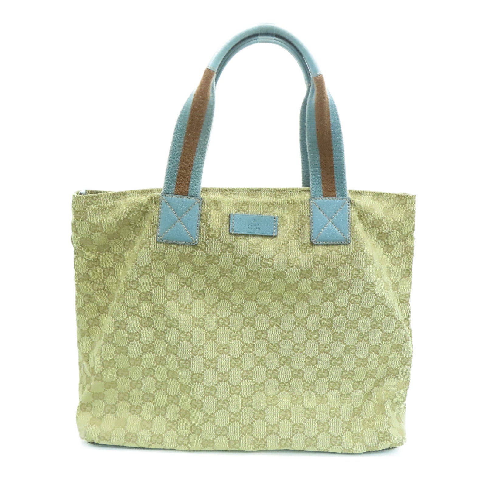 GUCCI 帆布Shoulder Bag肩背袋蓝色