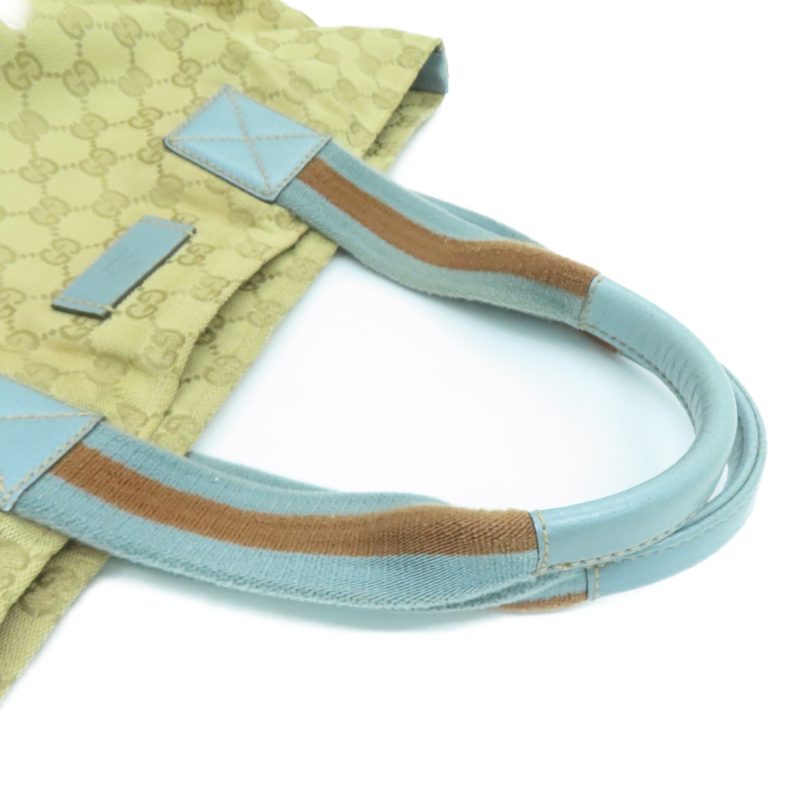 GUCCI 帆布Shoulder Bag肩背袋蓝色