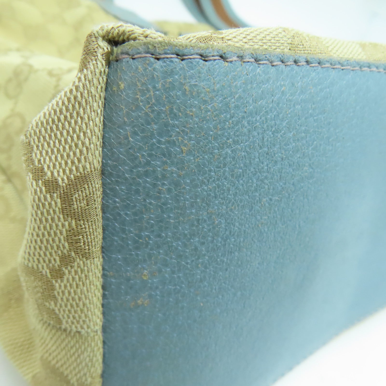 GUCCI 帆布Shoulder Bag肩背袋蓝色