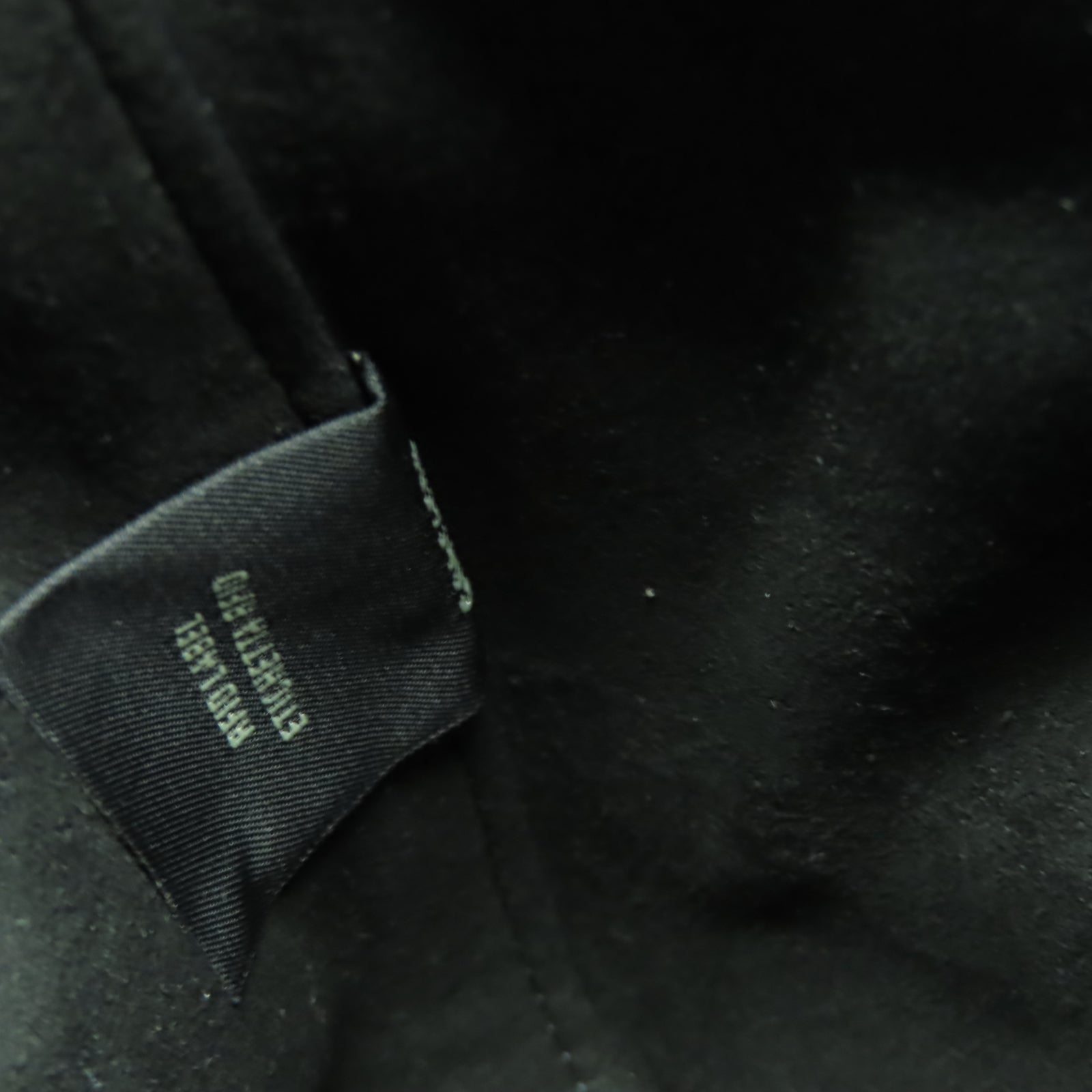FENDI 牛皮皮革Origami金扣肩背袋黑色
