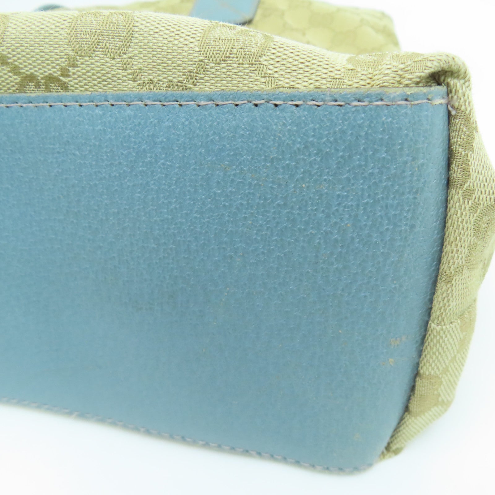 GUCCI 帆布Shoulder Bag肩背袋蓝色