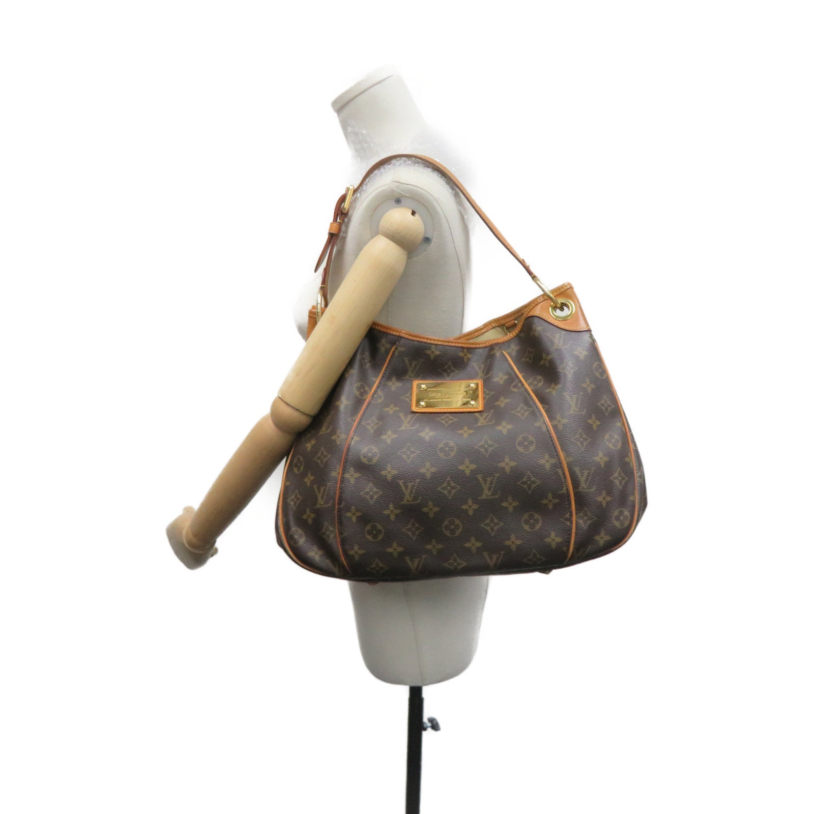 LOUIS VUITTON Monogram Galliera PM Shoulder Bag肩背袋啡色