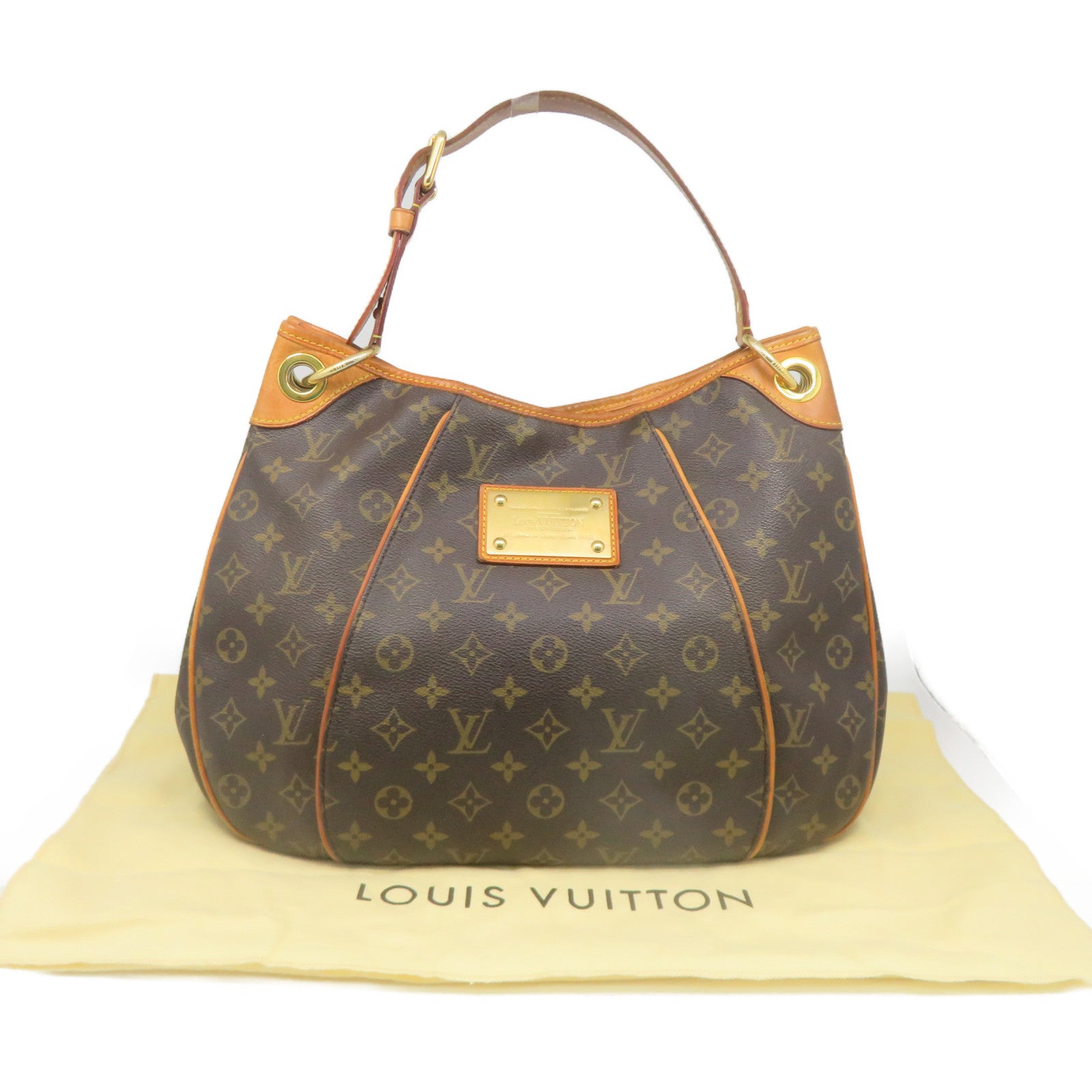 LOUIS VUITTON Monogram Galliera PM Shoulder Bag肩背袋啡色