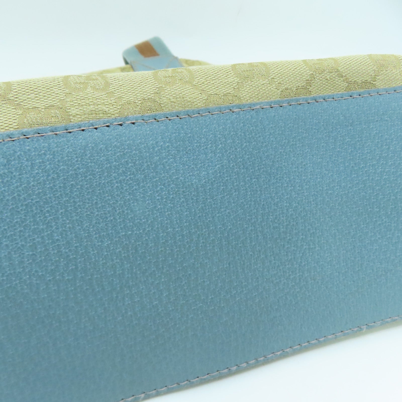 GUCCI 帆布Shoulder Bag肩背袋蓝色
