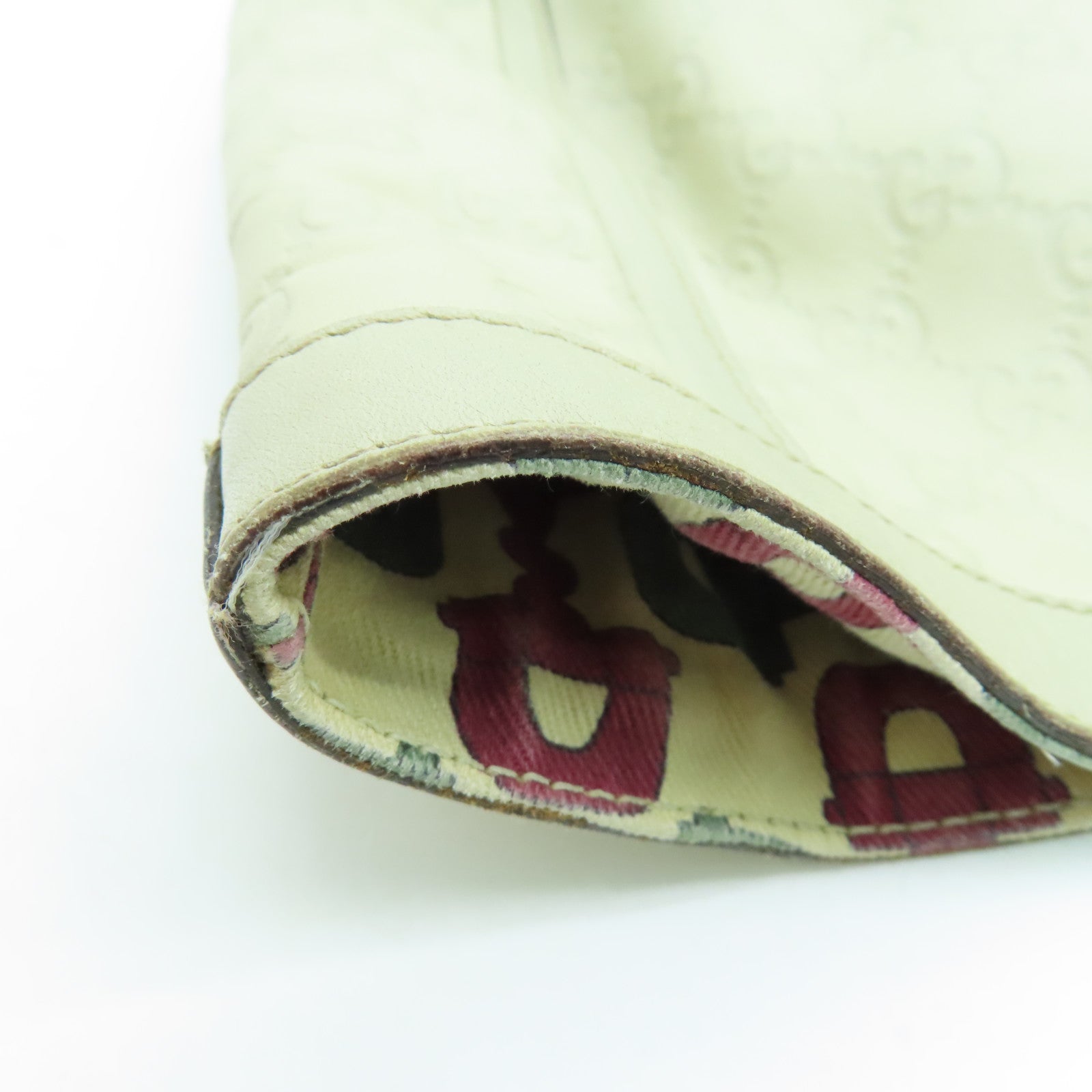 GUCCI 牛皮皮革Tote Bag银扣手挽袋灰色