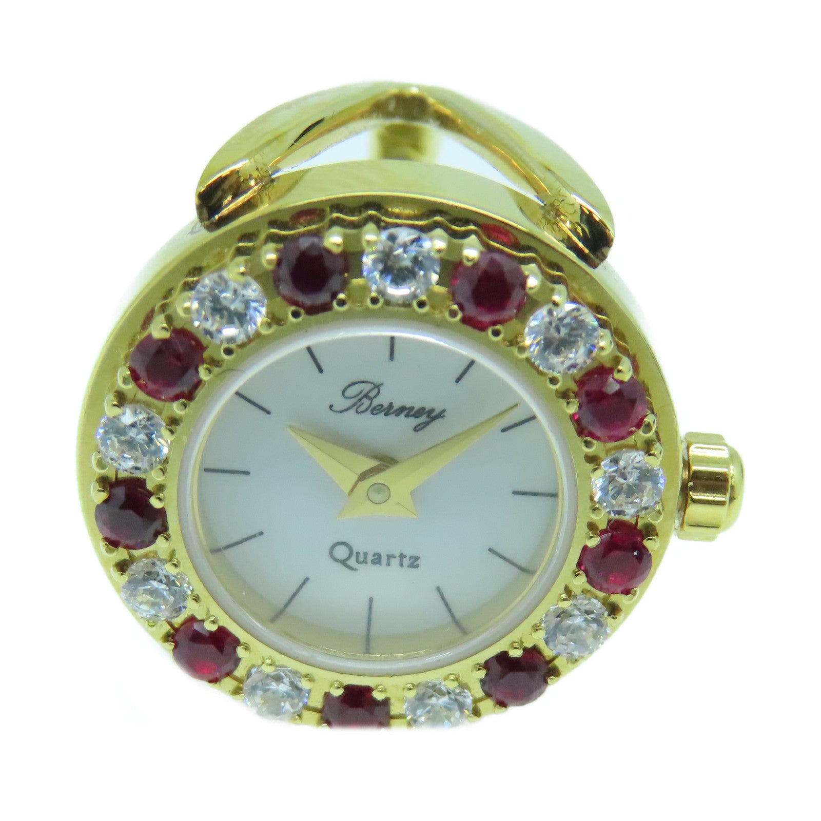 SELECTION Berney Craftsman Watch不鏽鋼手錶/戒指石英機芯白色US#6