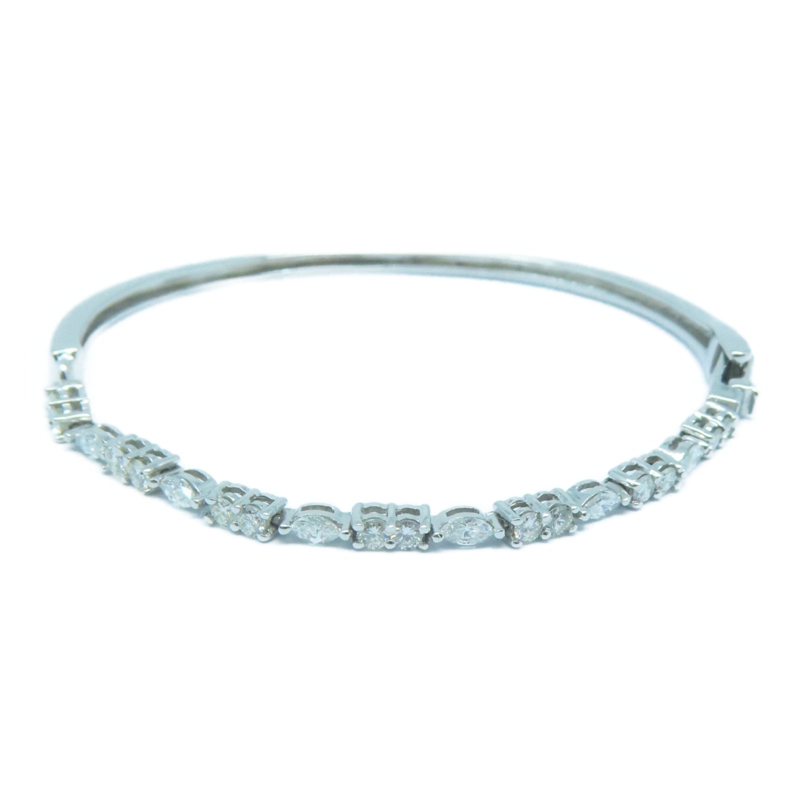 JEWELRY 18K白金Diamond Bracelet 0.79ct鑽石手鐲