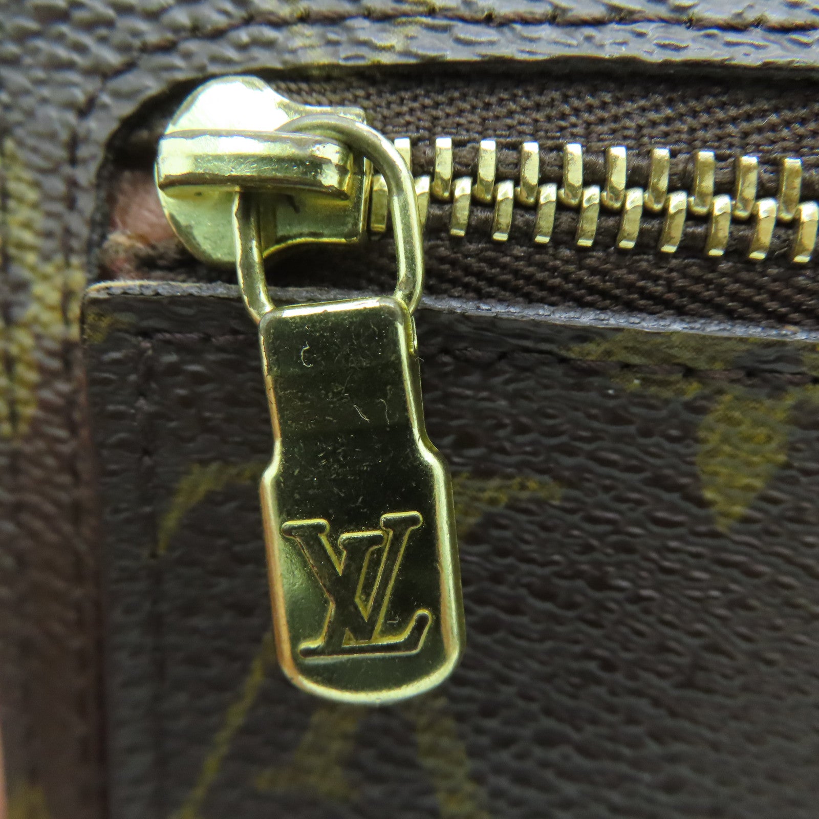 LOUIS VUITTON Monogram Joey Geldborse金扣錢包啡色