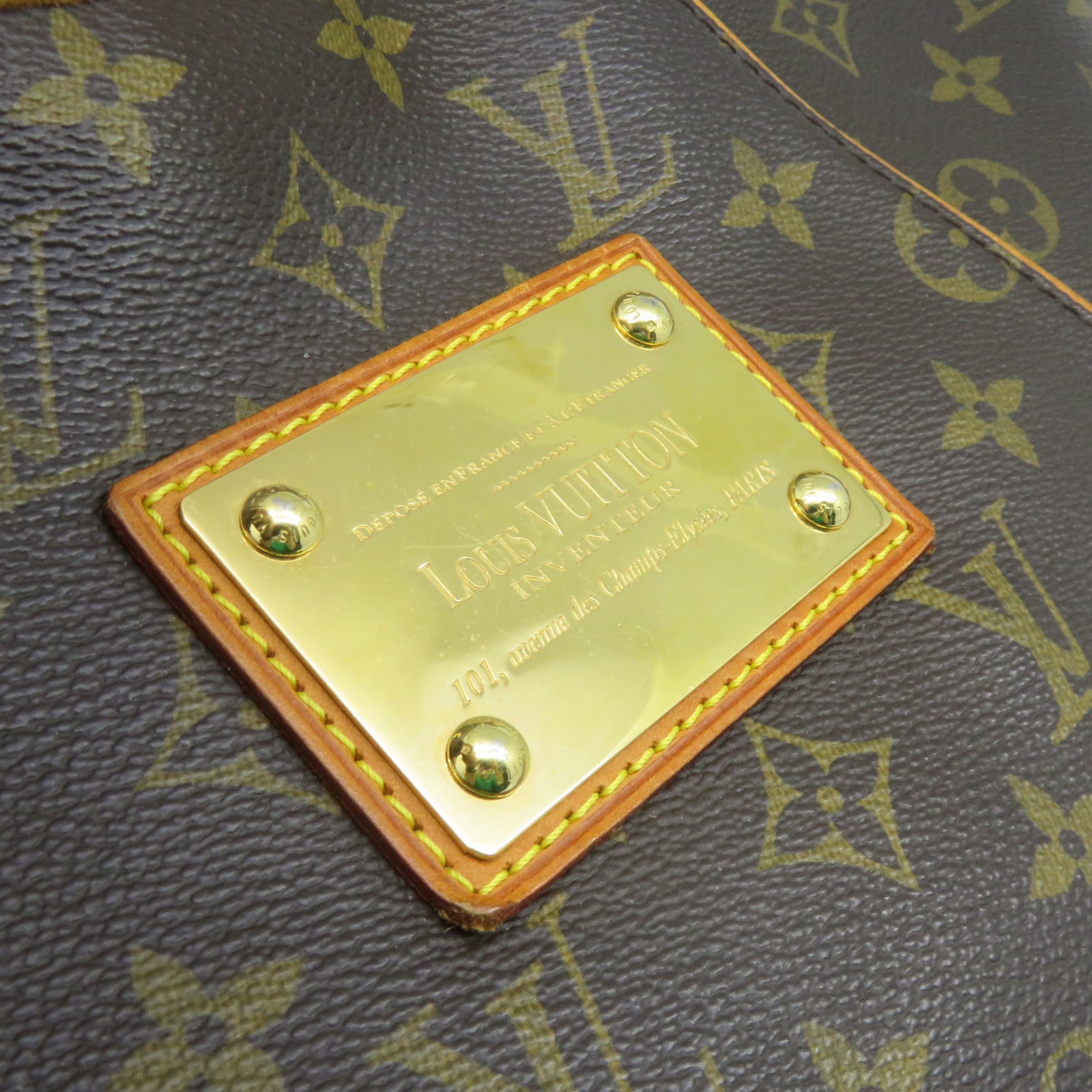 LOUIS VUITTON Monogram Galliera PM Shoulder Bag肩背袋啡色