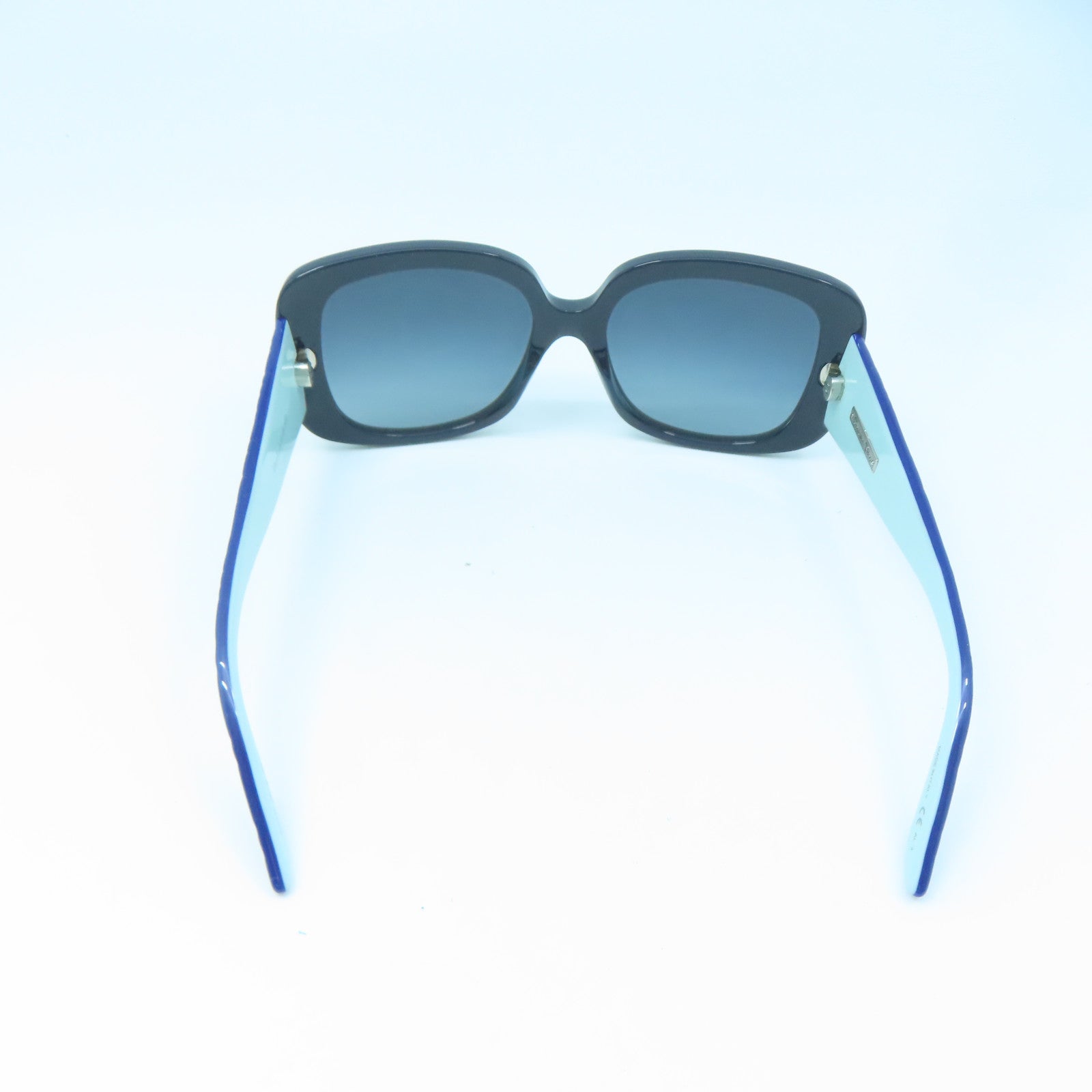Dior PVC Sunglasses silver buckle sunglasses blue